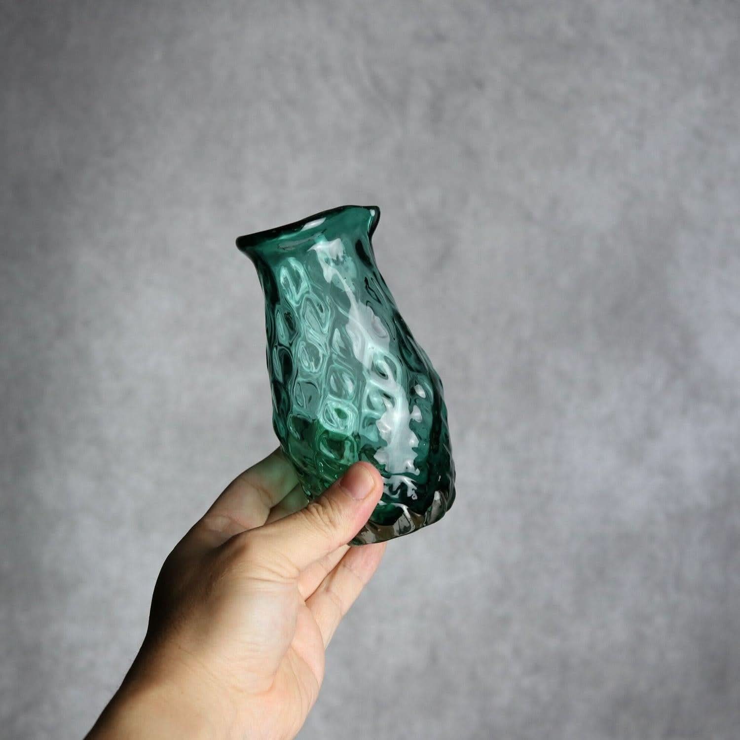 みなも徳利 グリーン 琉球ガラス ガラス工房清天 琉球ガラス.