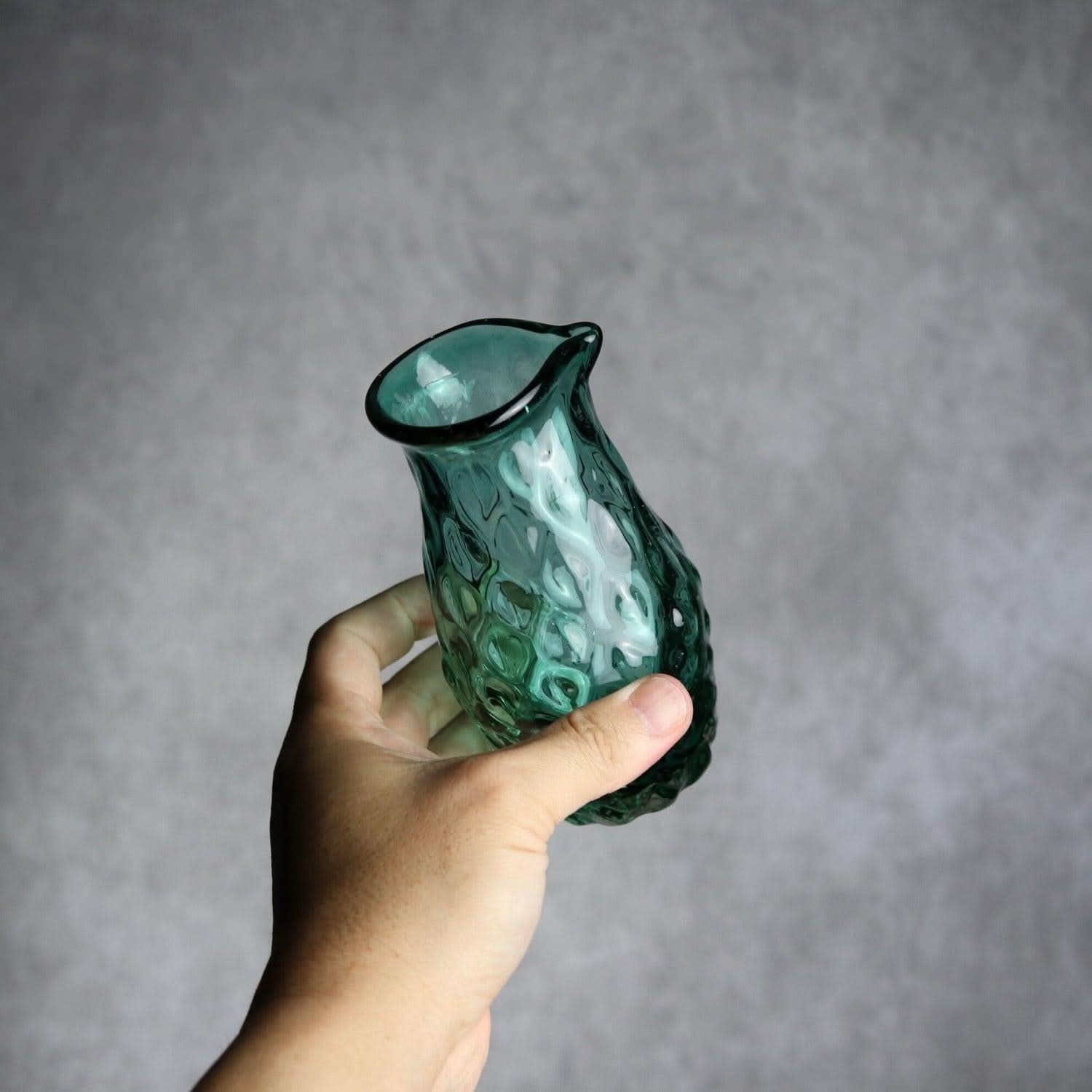 みなも徳利 グリーン 琉球ガラス ガラス工房清天 琉球ガラス.