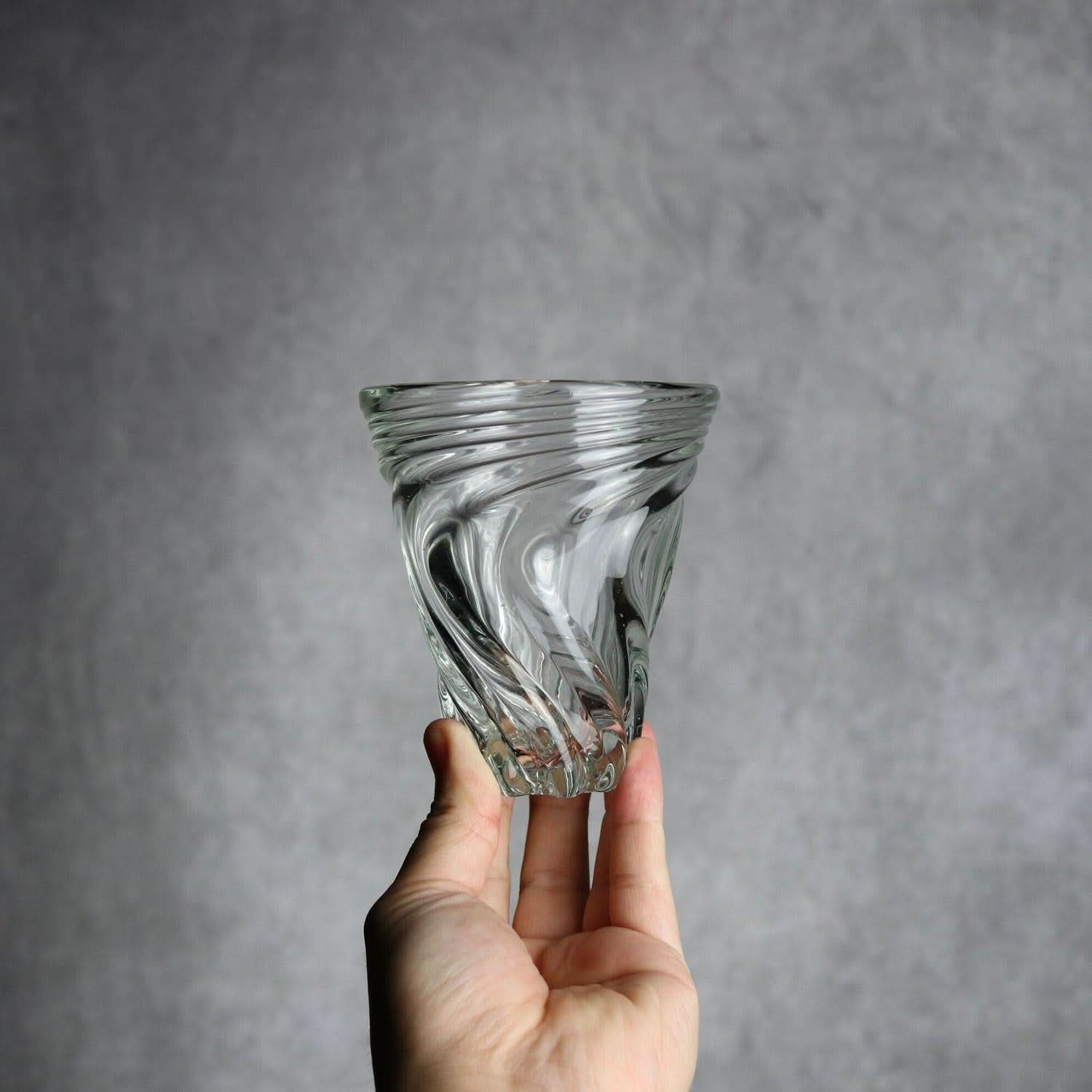 S.モールグラス クリア 琉球ガラス ガラス工房清天 琉球ガラス.