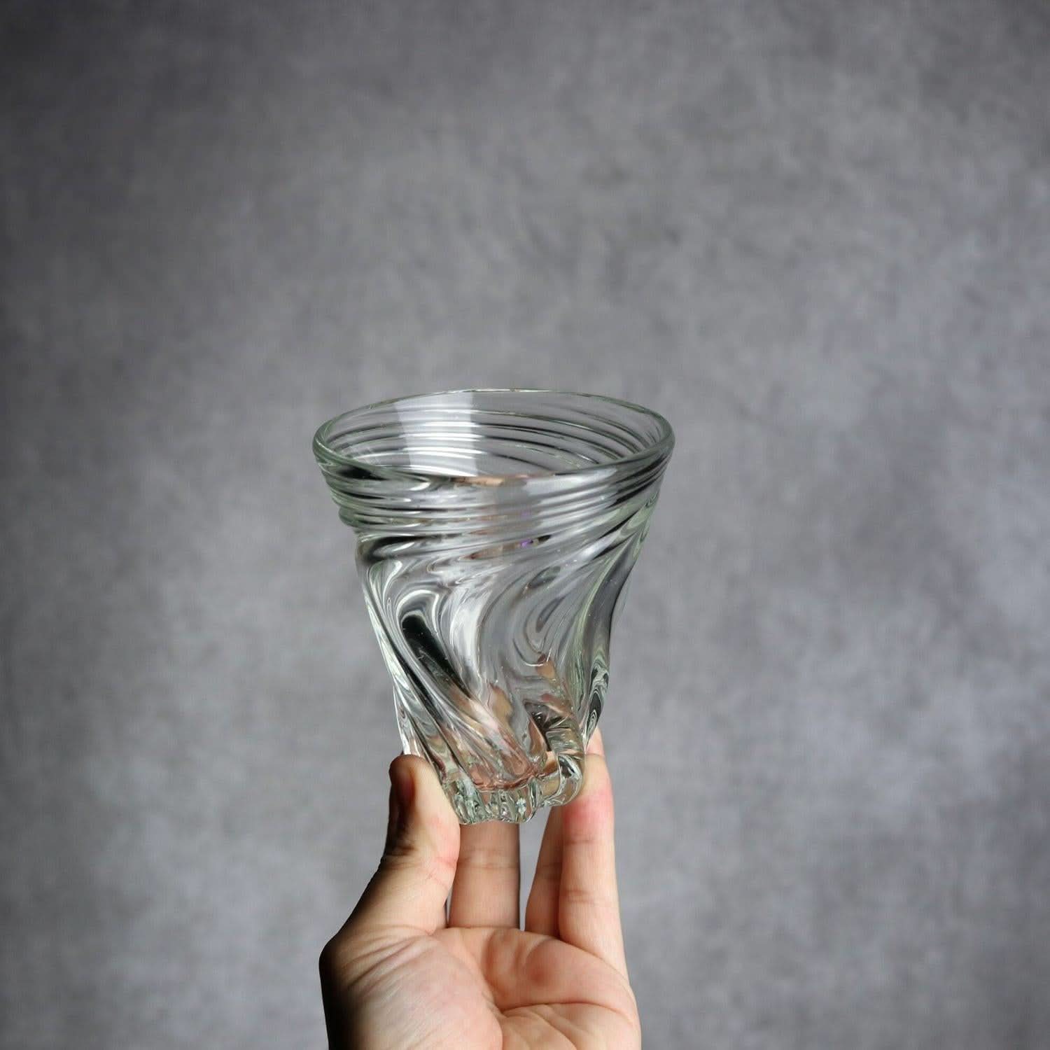 S.モールグラス クリア 琉球ガラス ガラス工房清天 琉球ガラス.