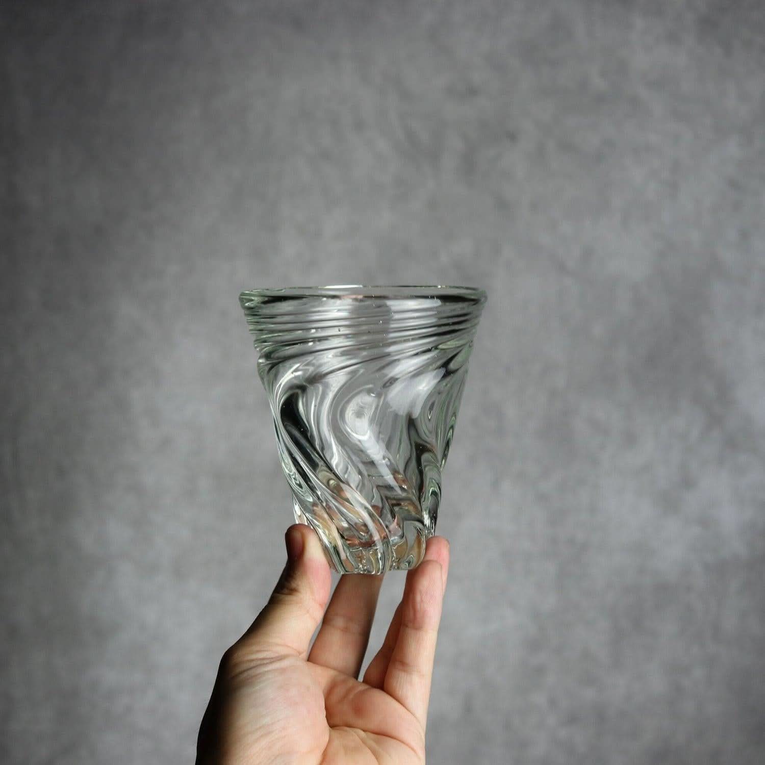 S.モールグラス クリア 琉球ガラス ガラス工房清天 琉球ガラス.