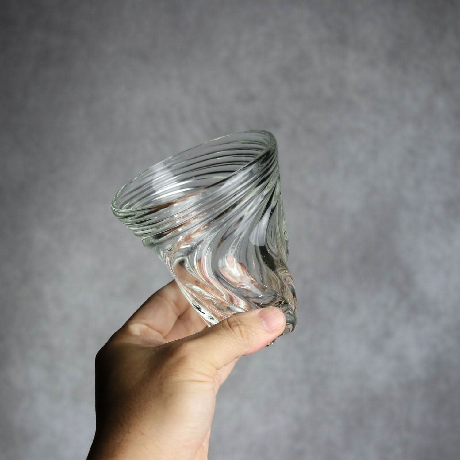 S.モールグラス クリア 琉球ガラス ガラス工房清天 琉球ガラス.