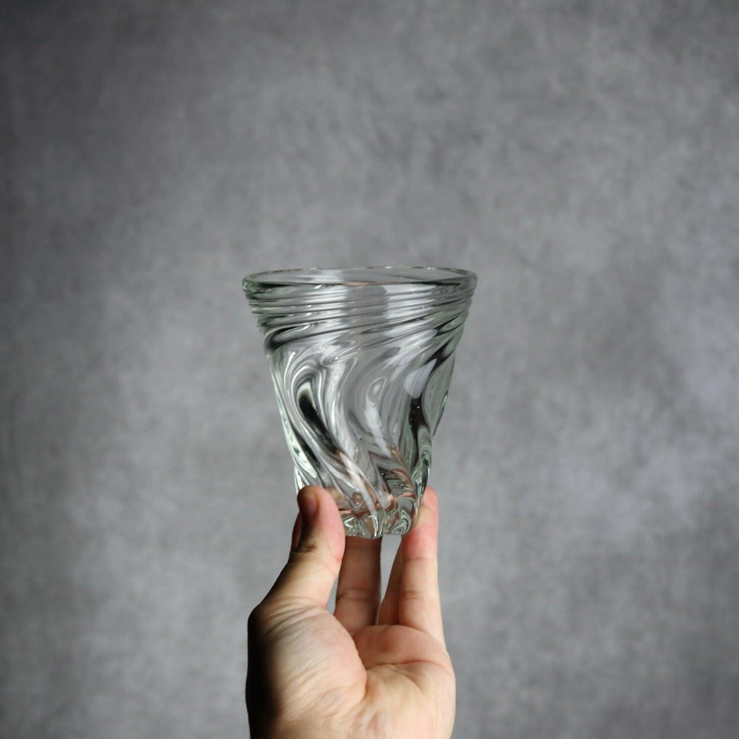 S.モールグラス クリア 琉球ガラス ガラス工房清天 琉球ガラス.