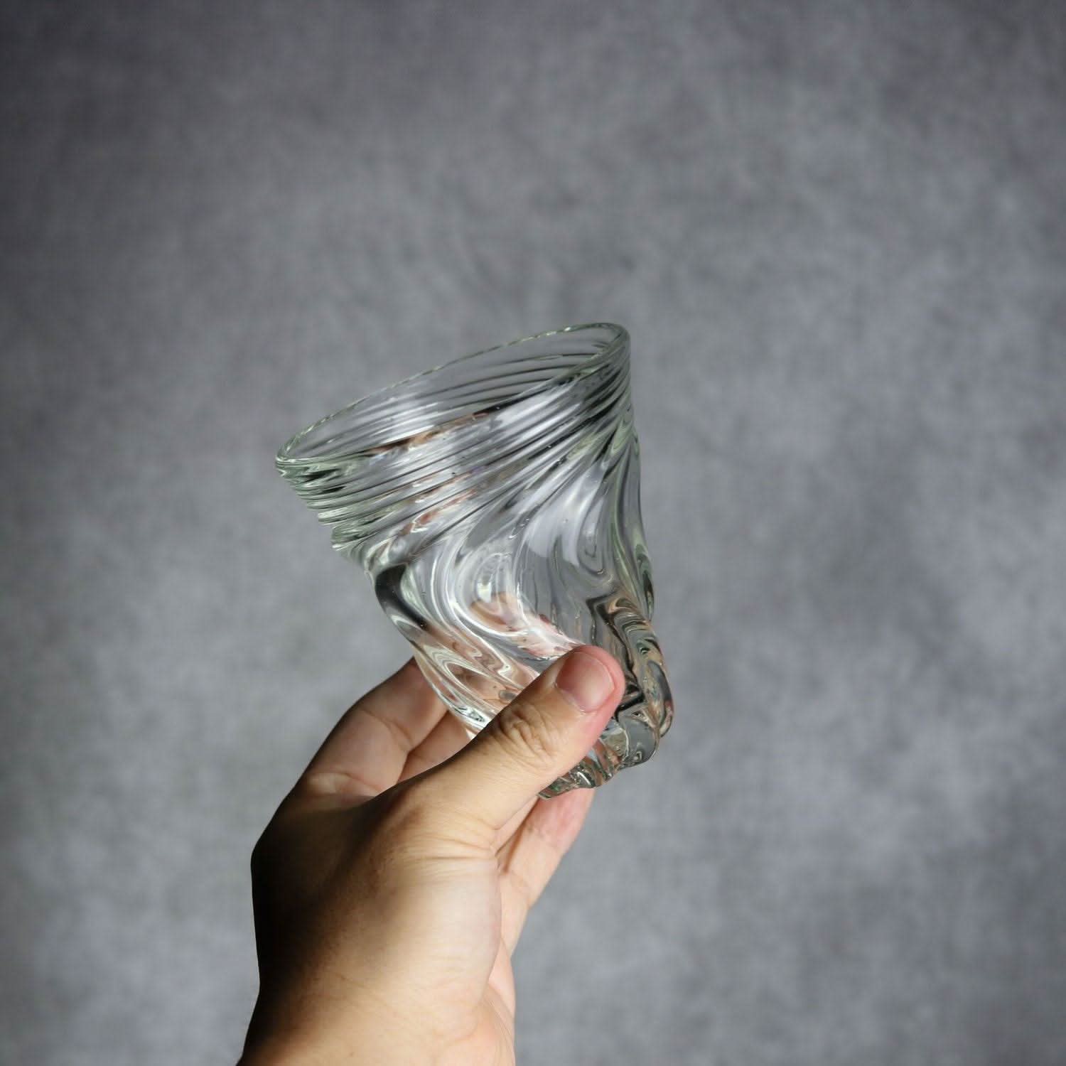 S.モールグラス クリア 琉球ガラス ガラス工房清天 琉球ガラス.