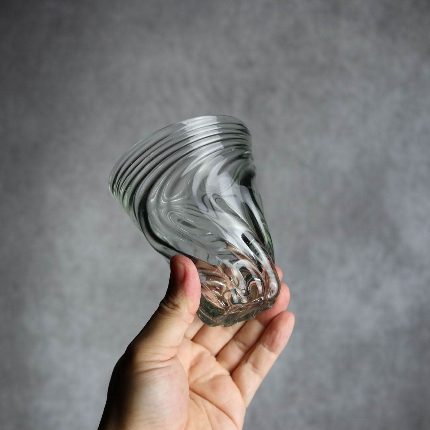 S.モールグラス クリア 琉球ガラス ガラス工房清天 琉球ガラス.