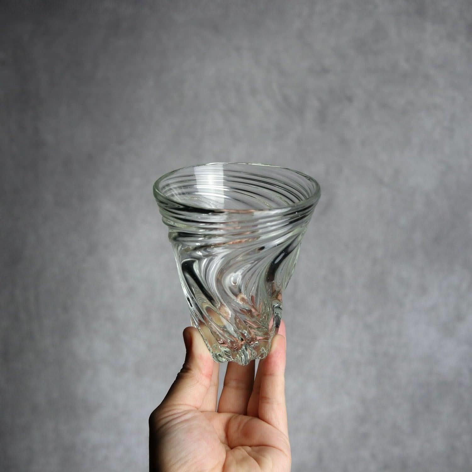 S.モールグラス クリア 琉球ガラス ガラス工房清天 琉球ガラス.