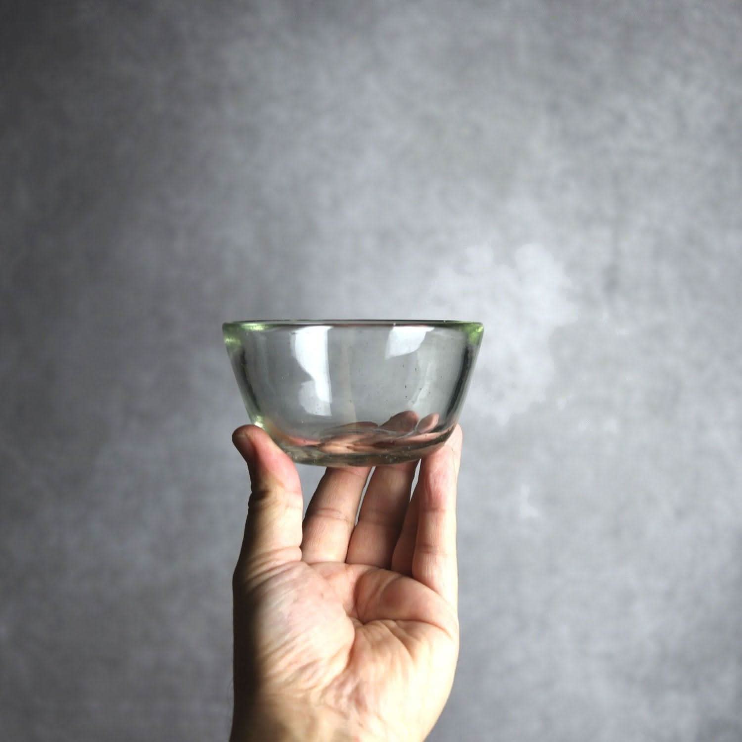 ノーマルボウル 小 クリア 琉球ガラス ガラス工房清天 琉球ガラス.