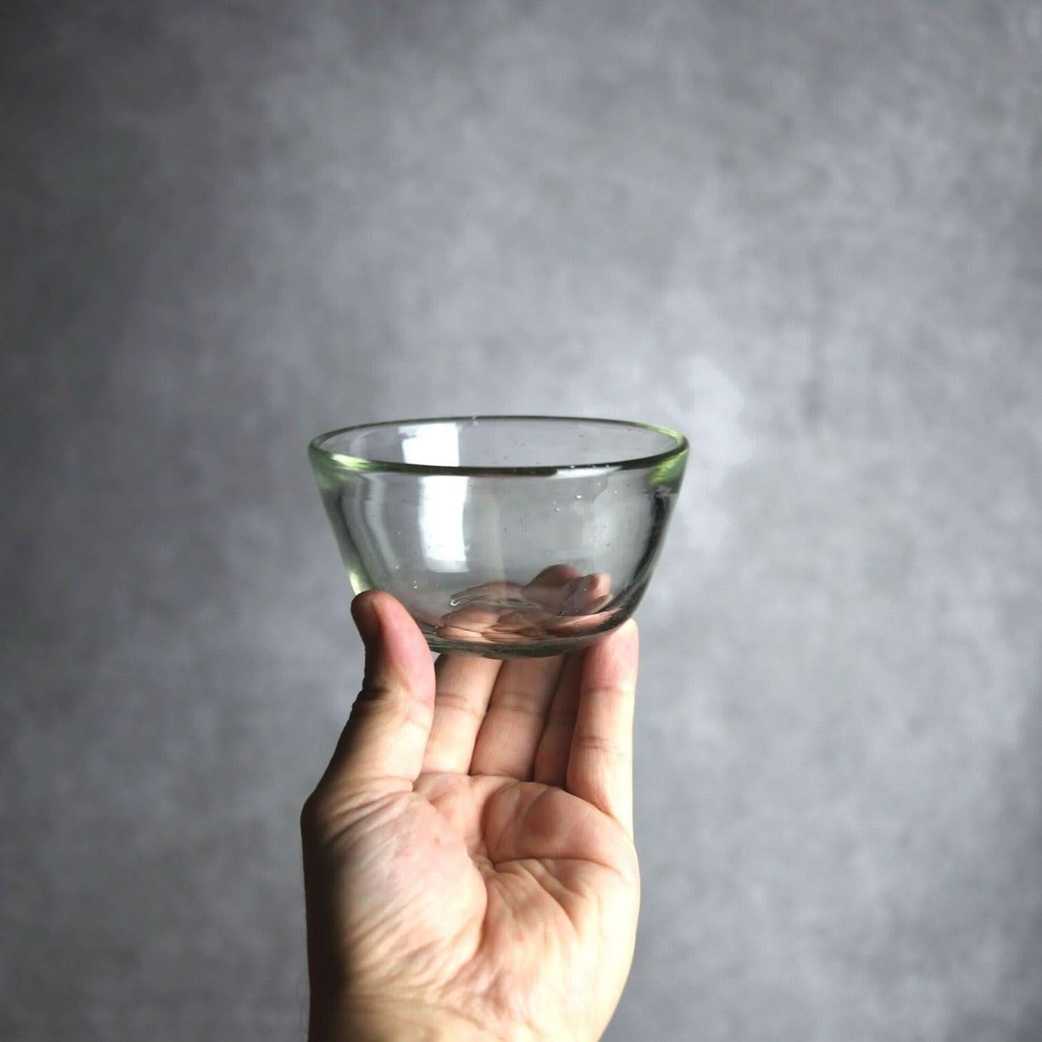 ノーマルボウル 小 クリア 琉球ガラス ガラス工房清天 琉球ガラス.