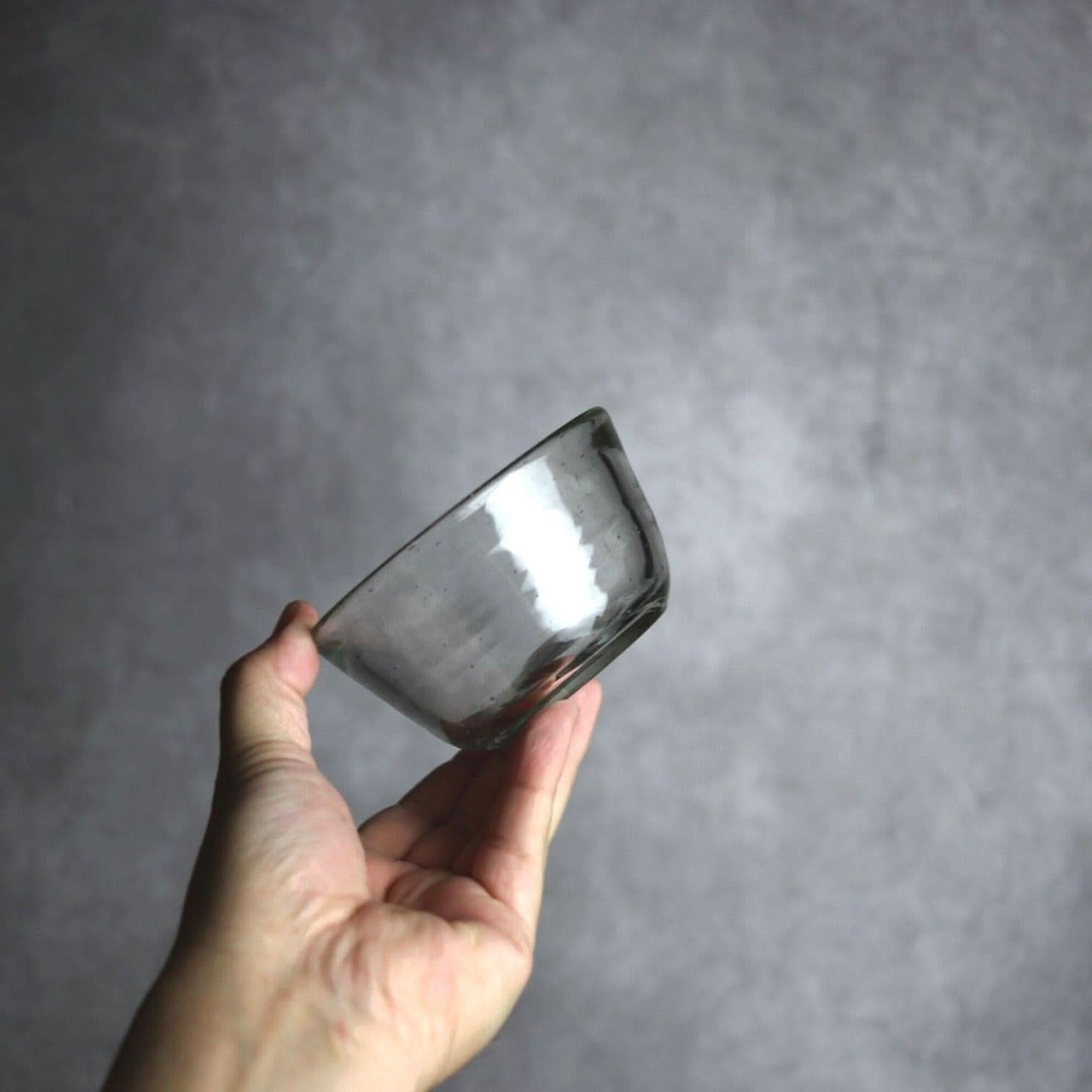 ノーマルボウル 小 クリア 琉球ガラス ガラス工房清天 琉球ガラス.