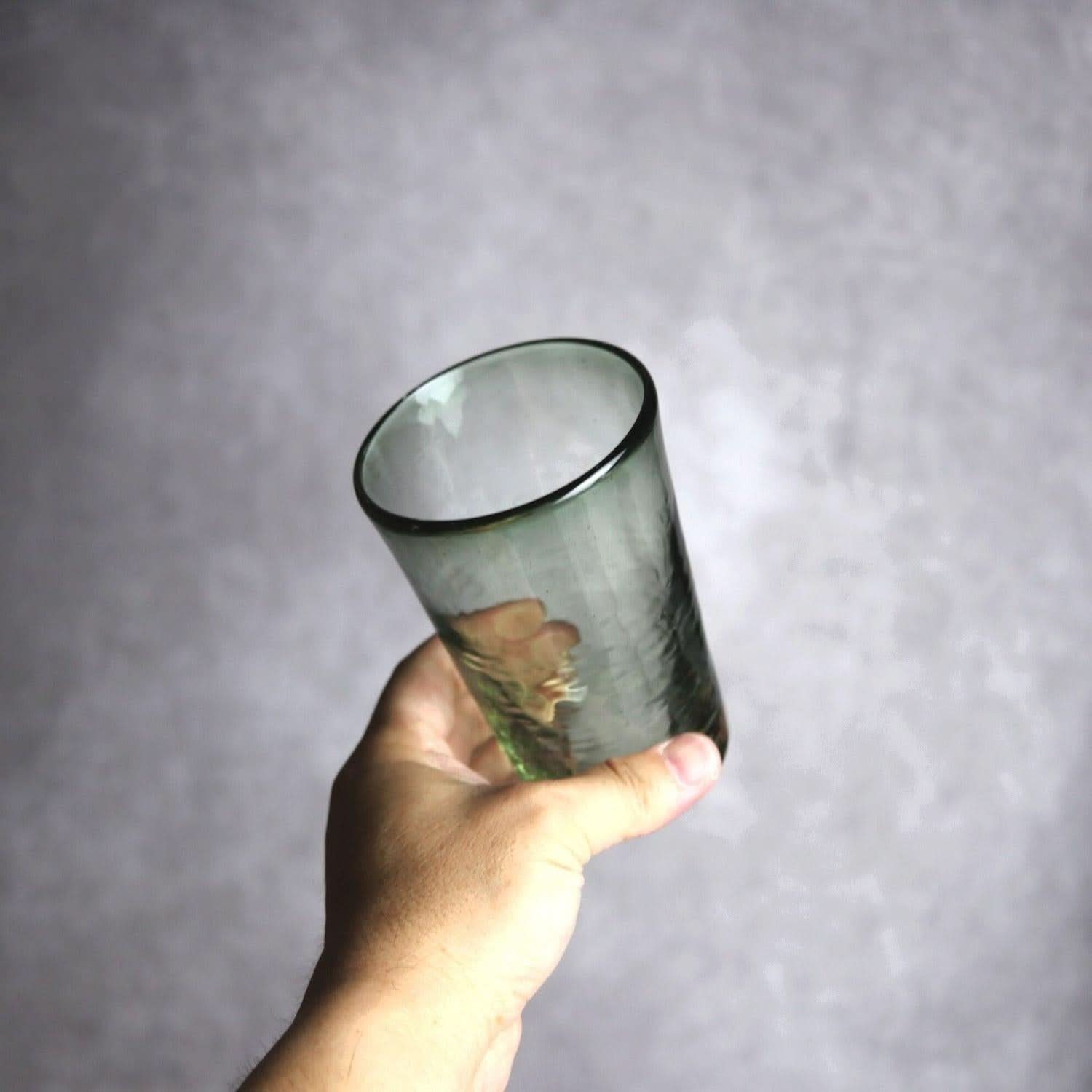 ノーマルグラス 大 グリーン 琉球ガラス ガラス工房清天 琉球ガラス.