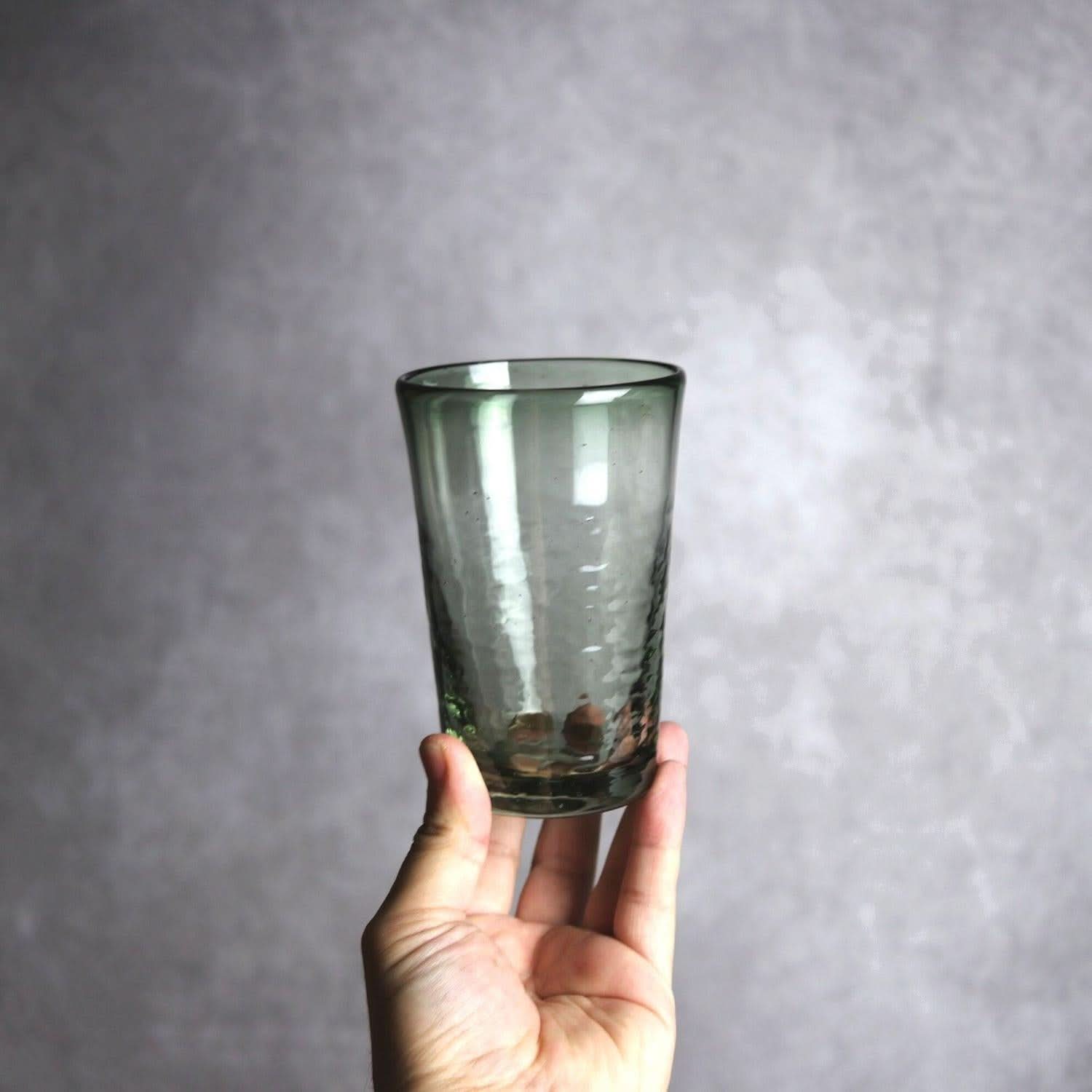 ノーマルグラス 大 グリーン 琉球ガラス ガラス工房清天 琉球ガラス.