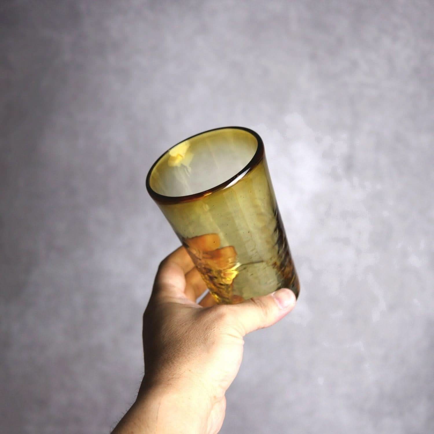 ノーマルグラス 大 ブラウン 琉球ガラス ガラス工房清天 琉球ガラス.