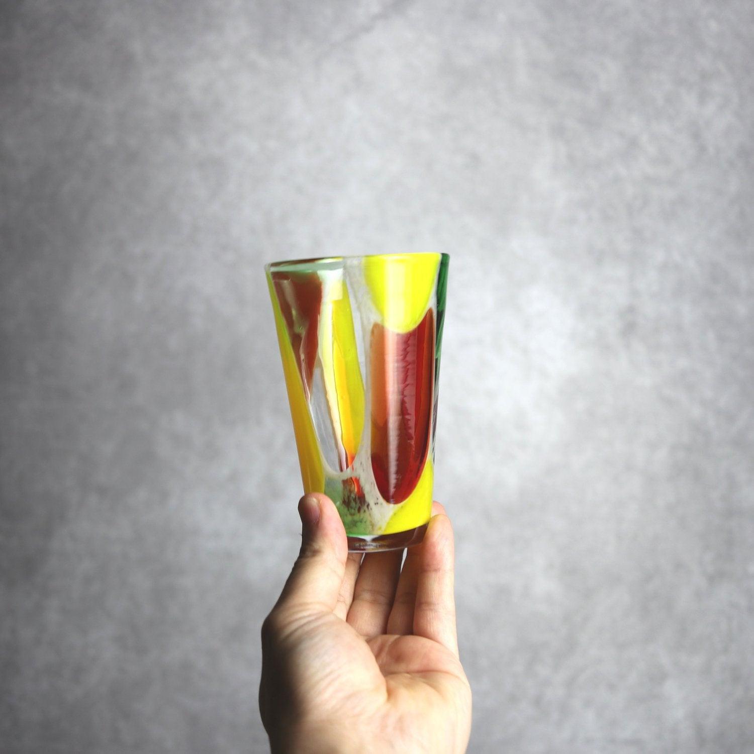 トロピカルビタミン ビアグラス 琉球ガラス RYUKYU GLASS WORKS 海風 琉球ガラス.