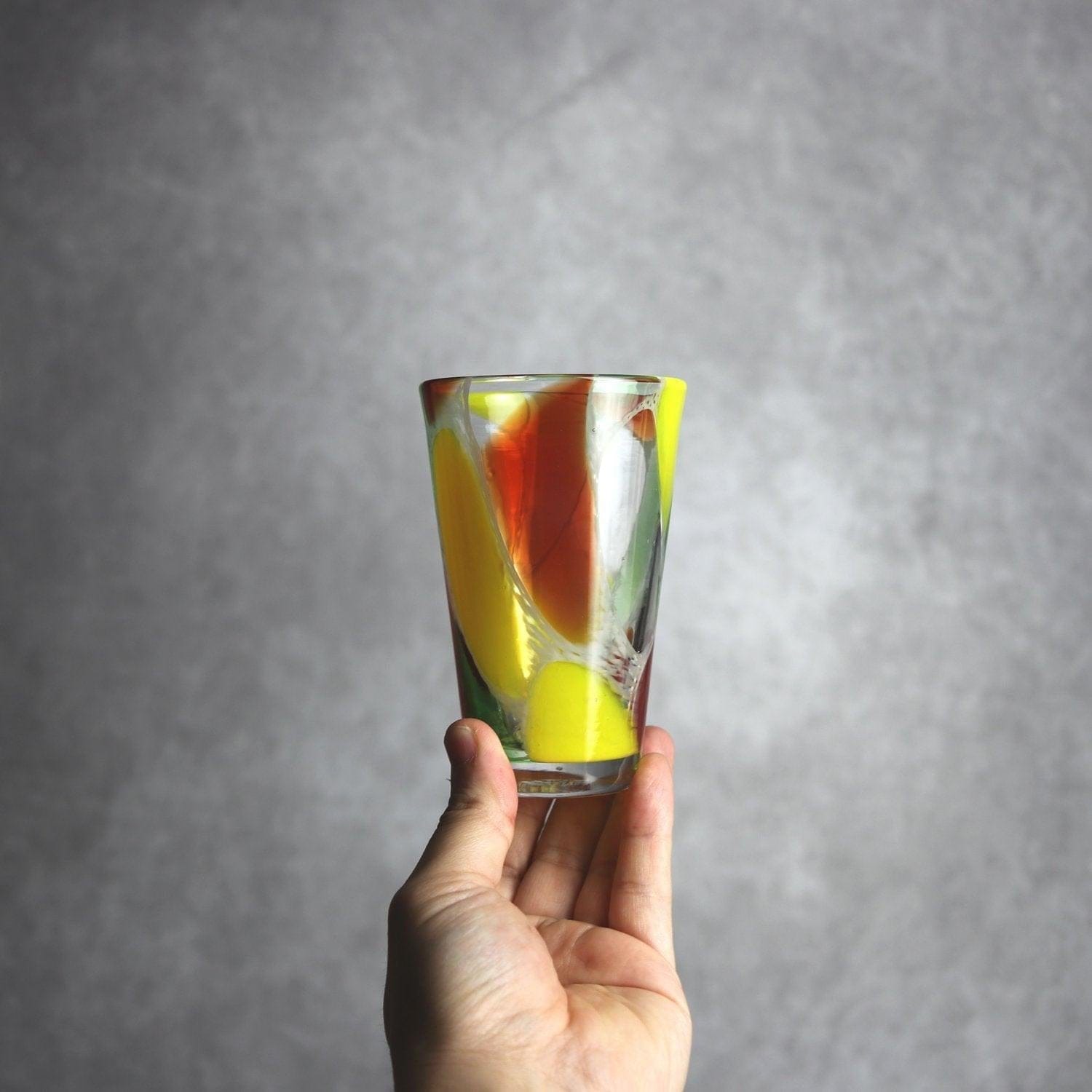 トロピカルビタミン ビアグラス 琉球ガラス RYUKYU GLASS WORKS 海風 琉球ガラス.