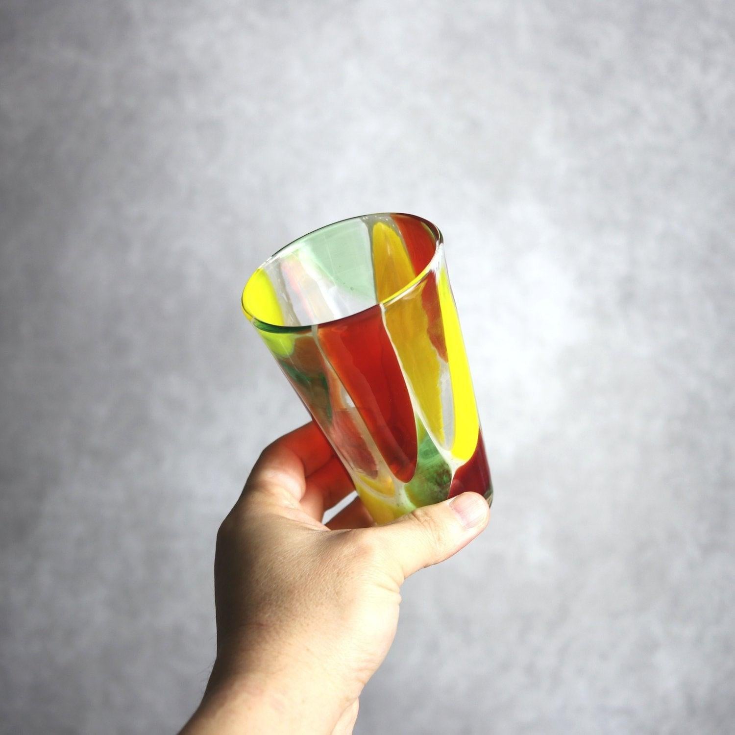 トロピカルビタミン ビアグラス 琉球ガラス RYUKYU GLASS WORKS 海風 琉球ガラス.