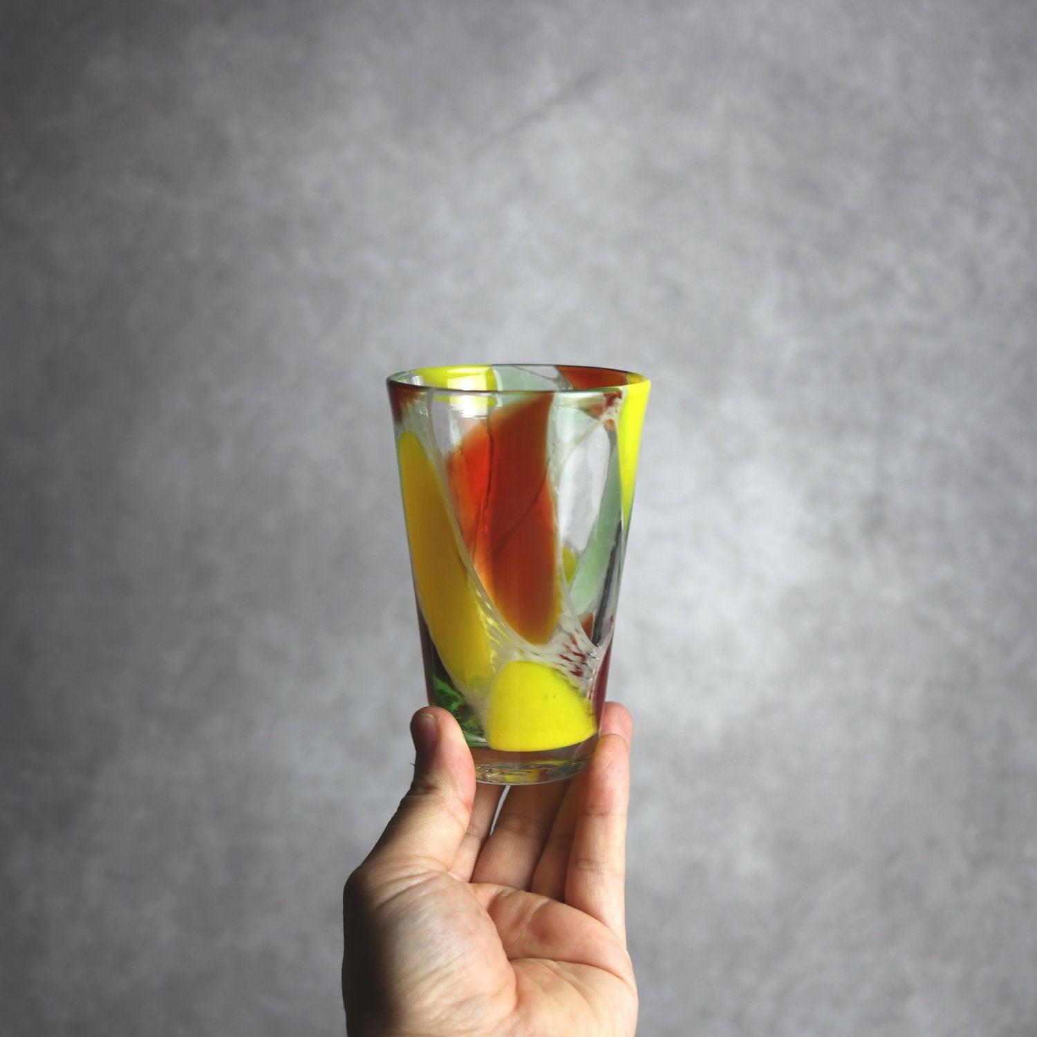 トロピカルビタミン ビアグラス 琉球ガラス RYUKYU GLASS WORKS 海風 琉球ガラス.