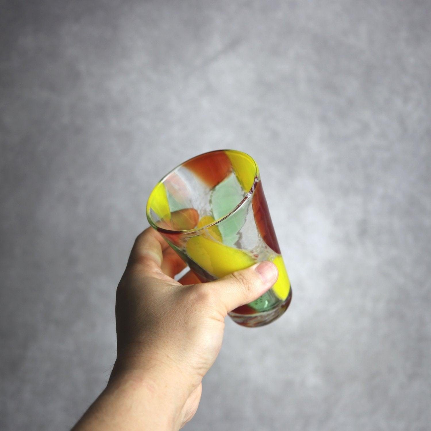 トロピカルビタミン ビアグラス 琉球ガラス RYUKYU GLASS WORKS 海風 琉球ガラス.