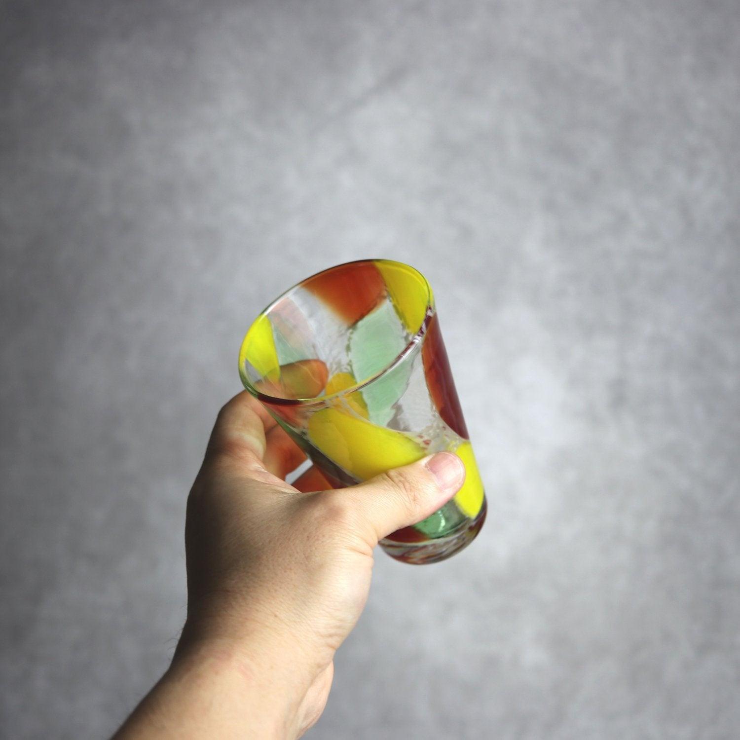 トロピカルビタミン ビアグラス 琉球ガラス RYUKYU GLASS WORKS 海風 琉球ガラス.