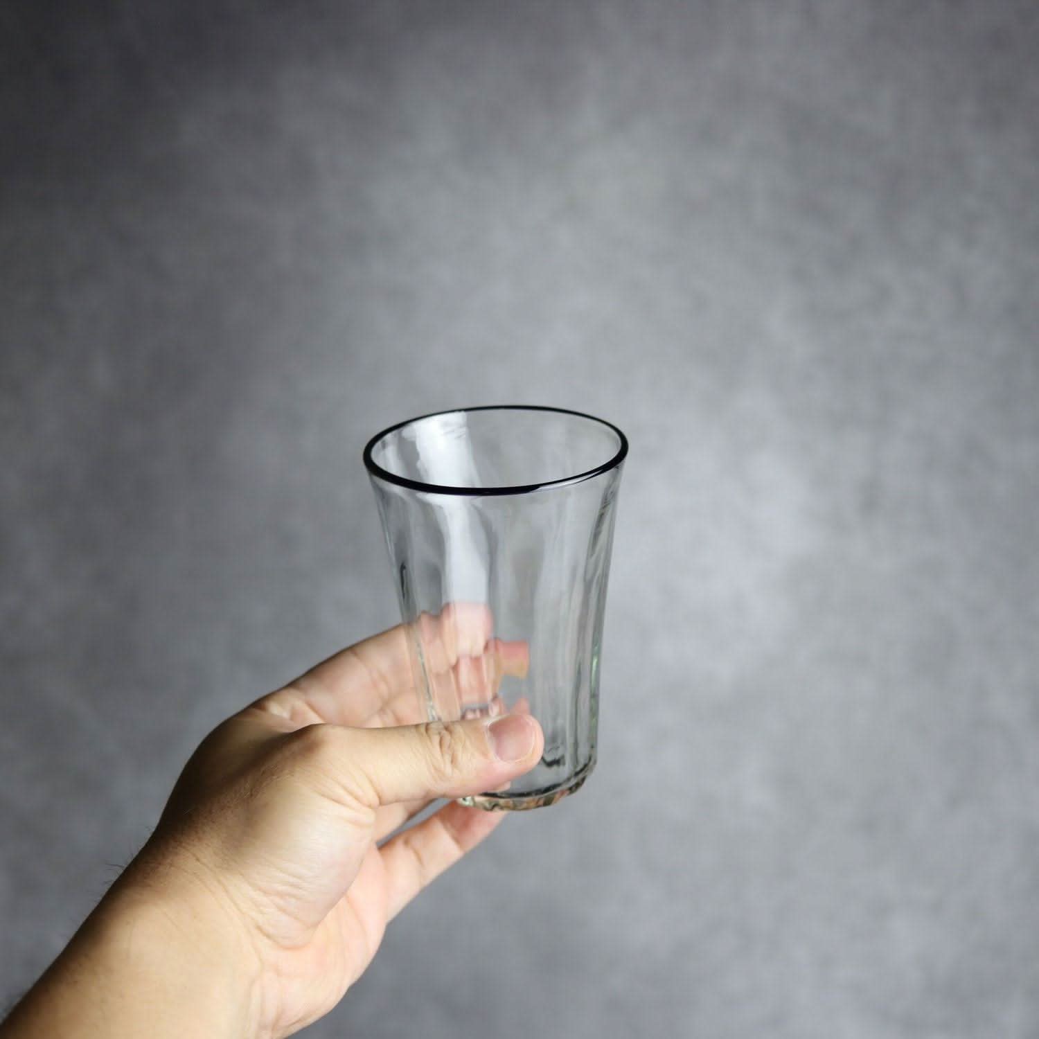 ヴィンテージひとくちビア クリア 琉球ガラス glass32 琉球ガラス.