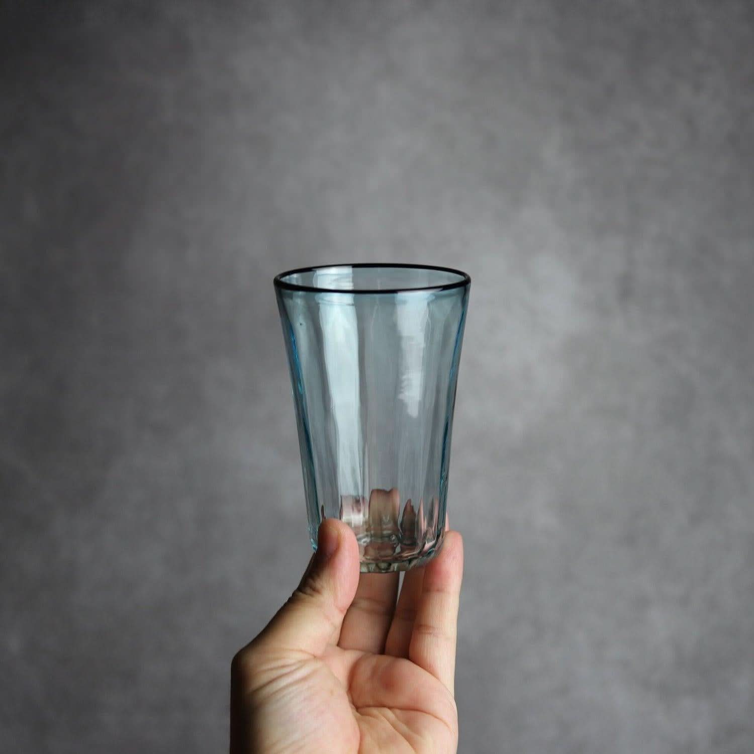 ヴィンテージひとくちビア 水 琉球ガラス glass32 琉球ガラス.