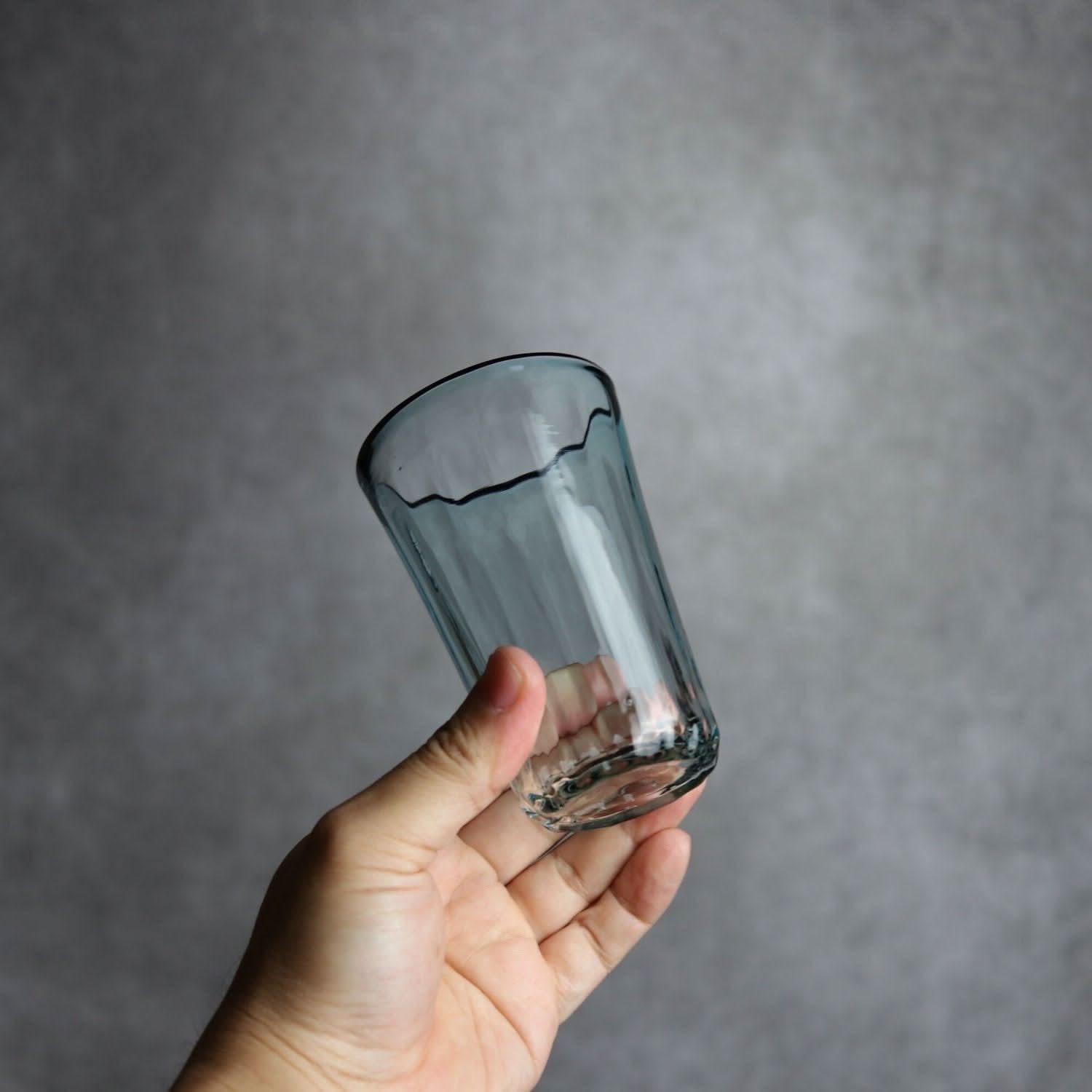 ヴィンテージひとくちビア 水 琉球ガラス glass32 琉球ガラス.