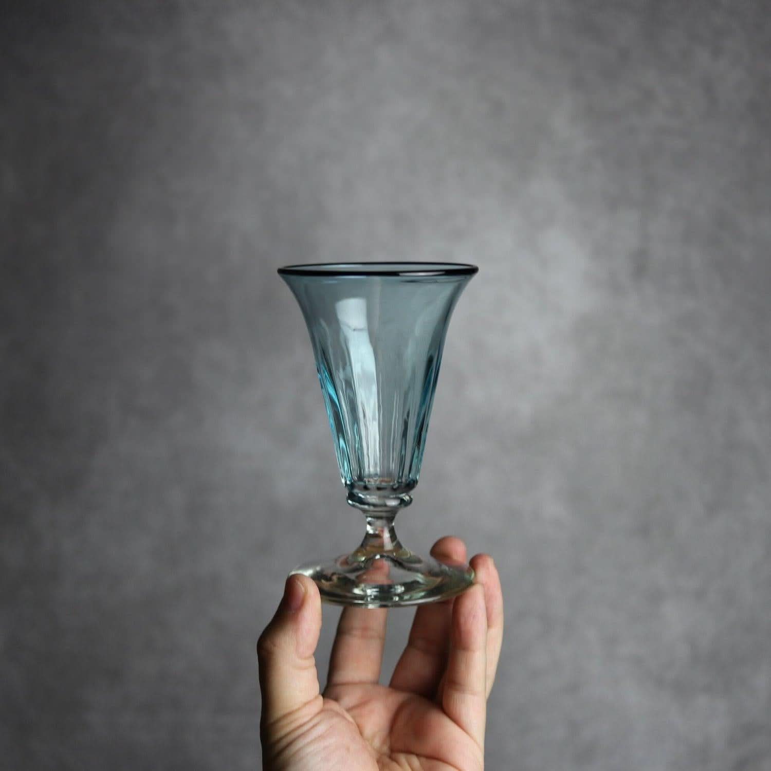 ヴィンテージ食前酒グラス 水 琉球ガラス glass32 琉球ガラス.