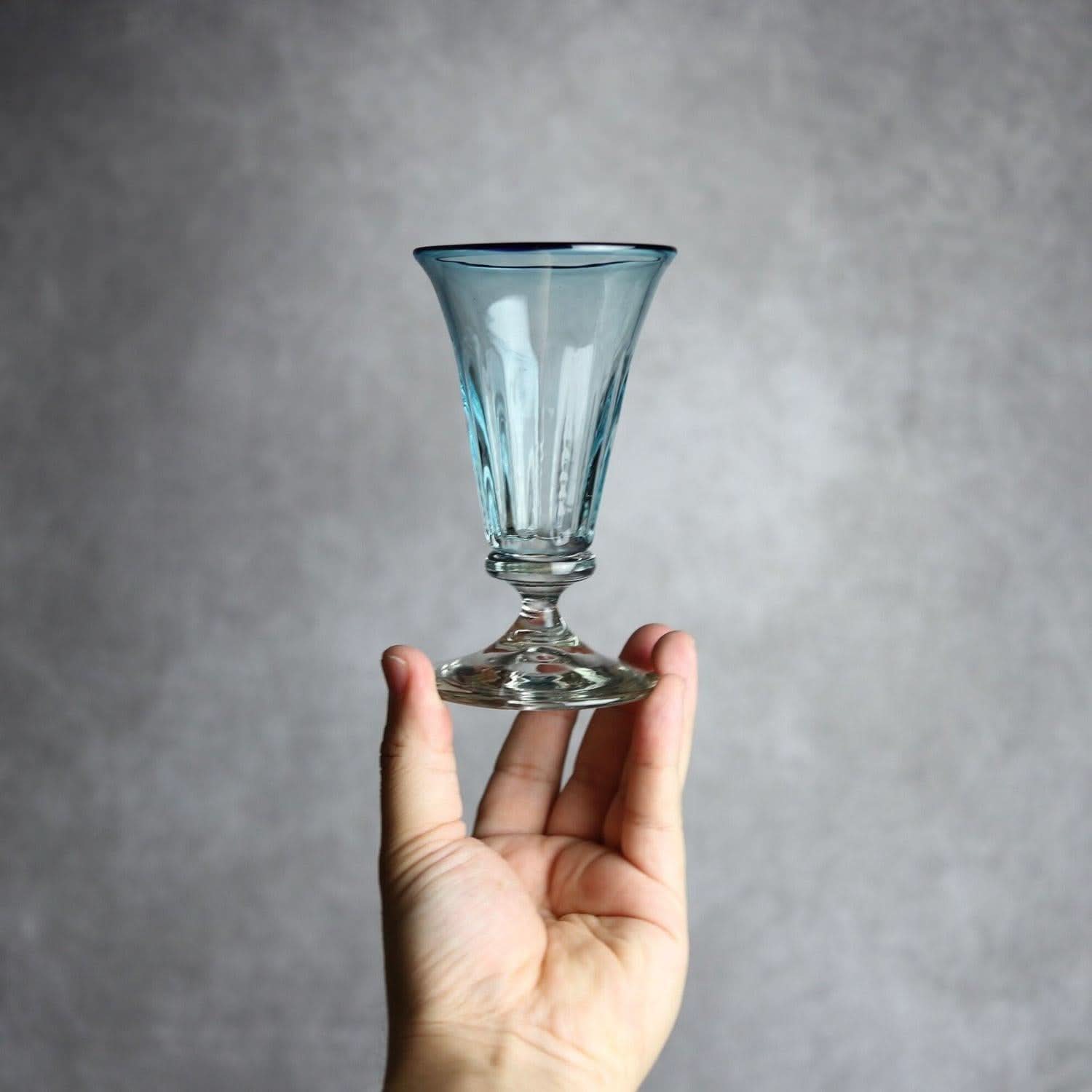 ヴィンテージ食前酒グラス 水 琉球ガラス glass32 琉球ガラス.