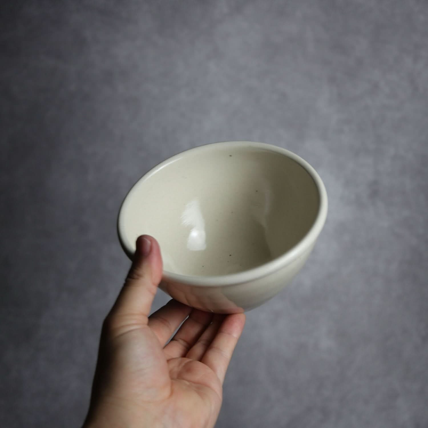 深ボウル 白 MS やちむん 陶器 nayan やちむん 陶器.