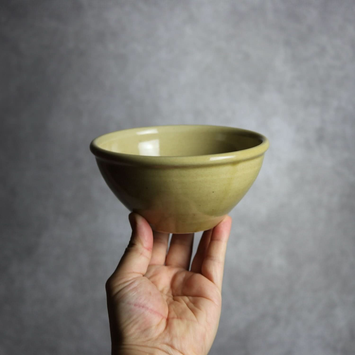 深ボウル 黄 MS やちむん 陶器 nayan やちむん 陶器.