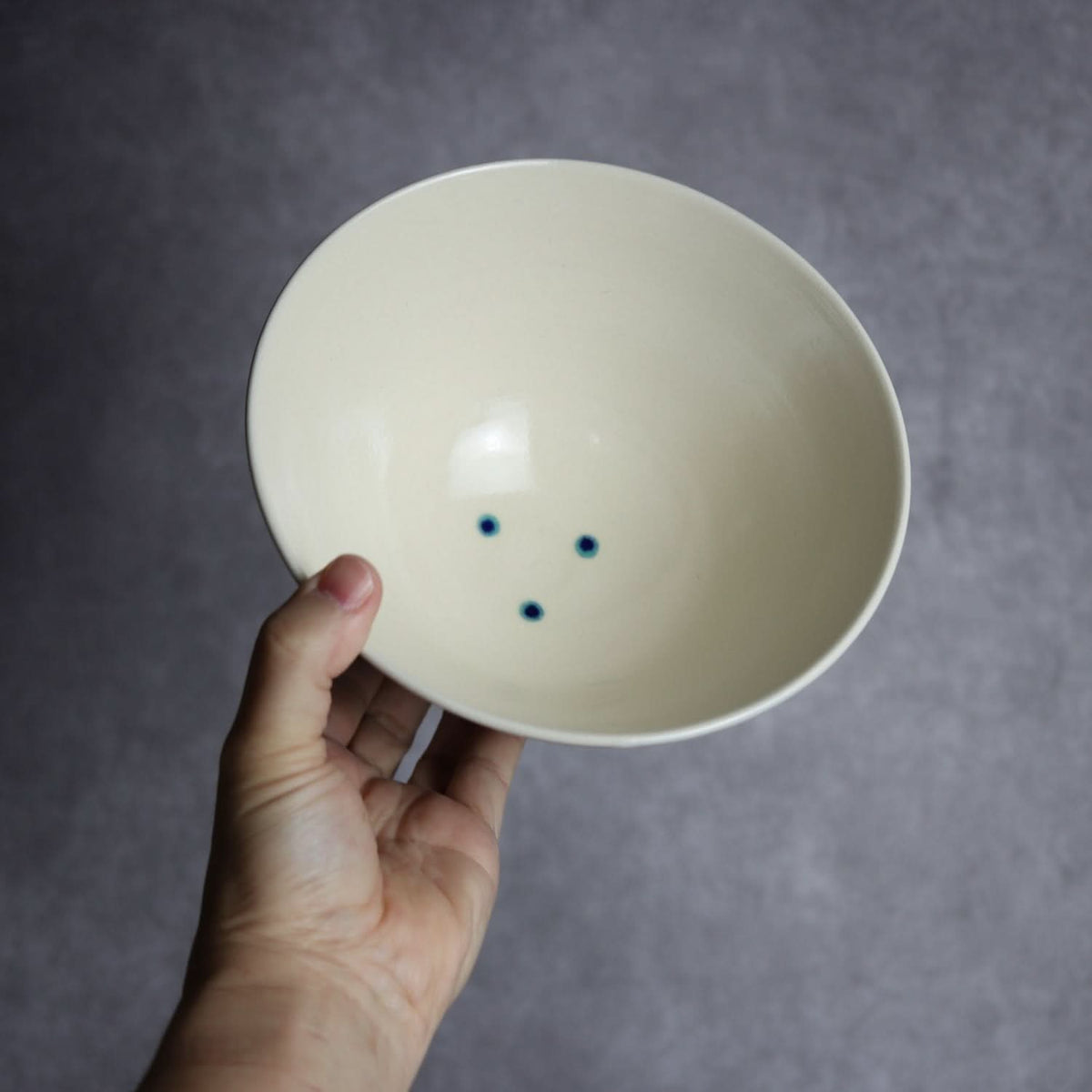 どんぶり 呉須釉 ストライプ やちむん 陶器 高江洲陶磁器 やちむん 陶器.