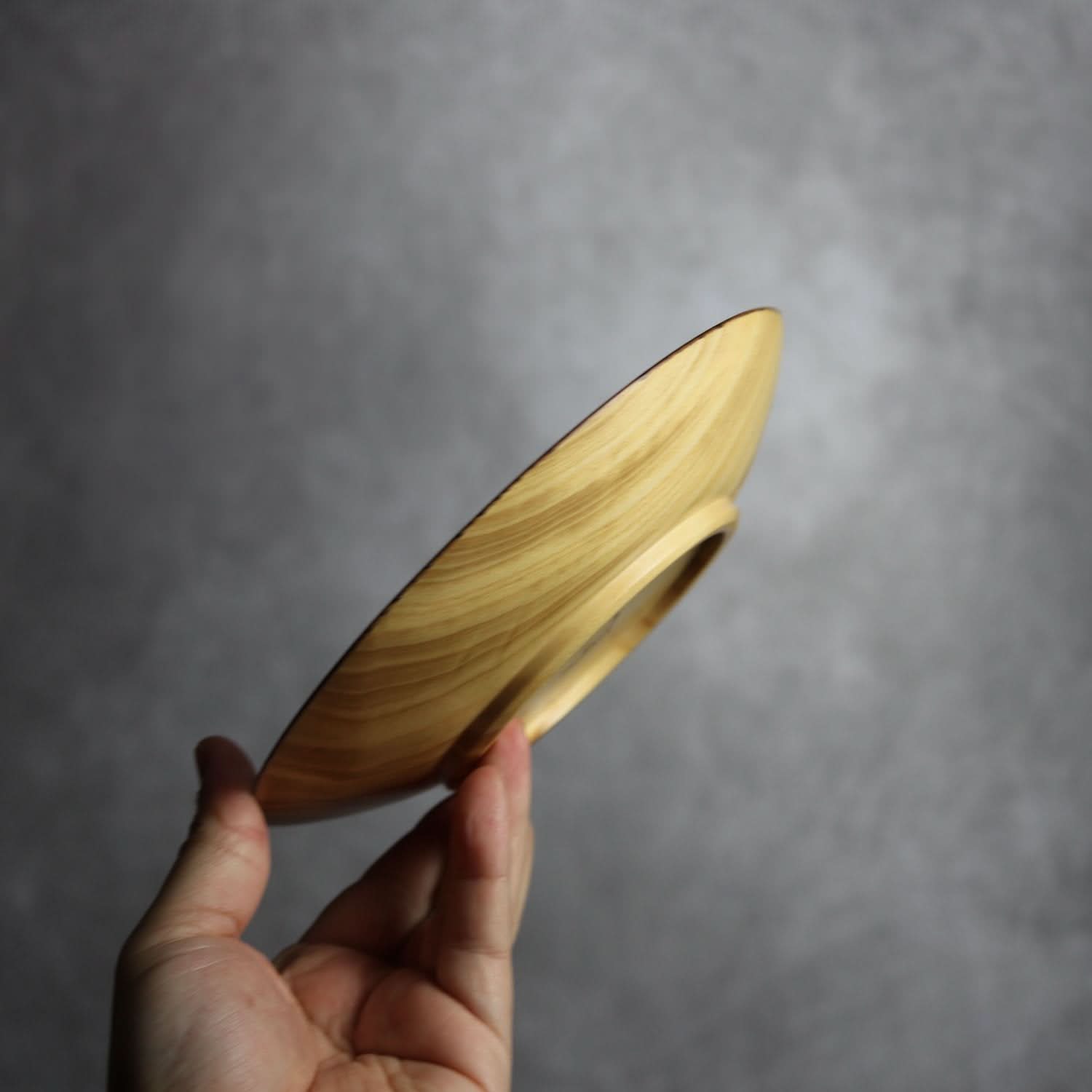 やむちんシリーズ1 Φ180 丸紋 平と米の製作所=平米㎡」 木工.