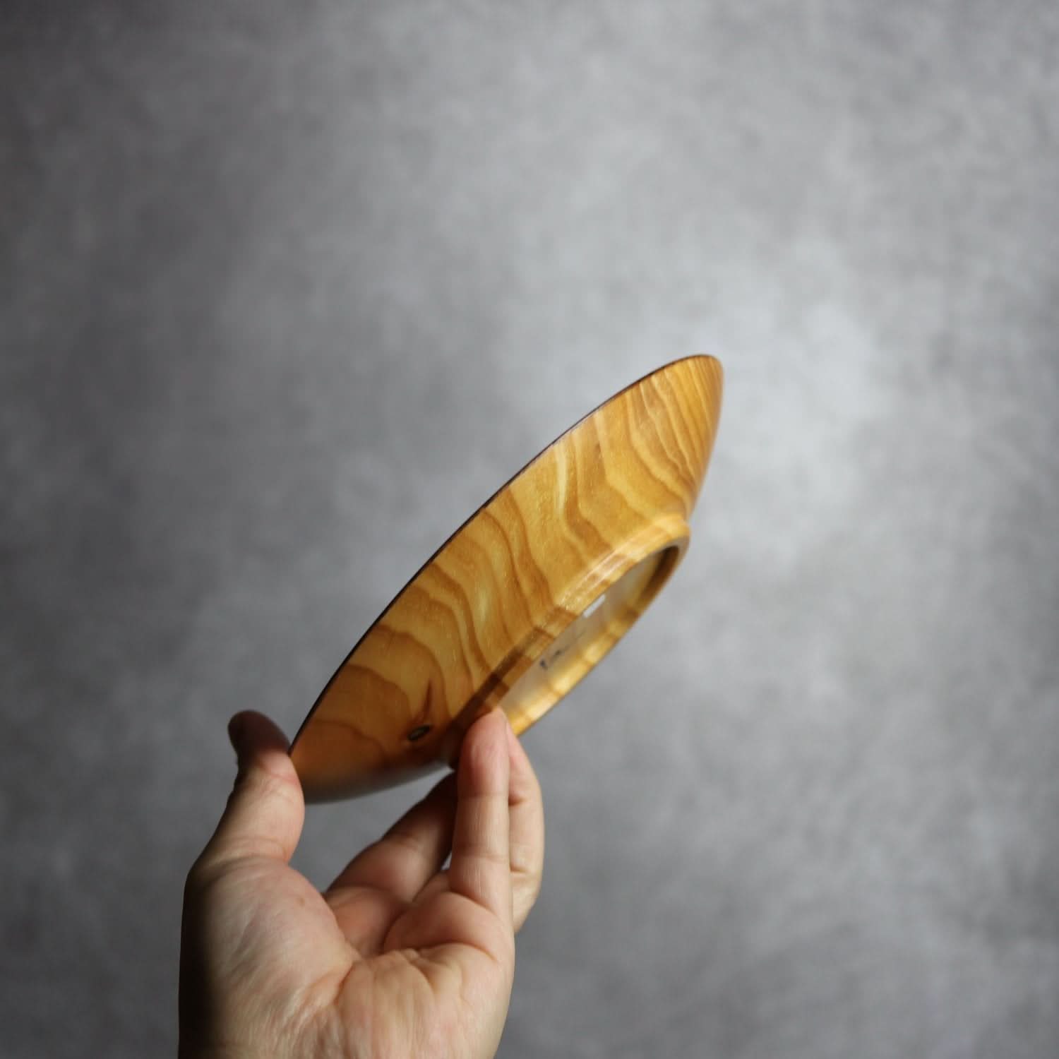 やむちんシリーズ1 Φ180 丸紋 平と米の製作所=平米㎡」 木工.