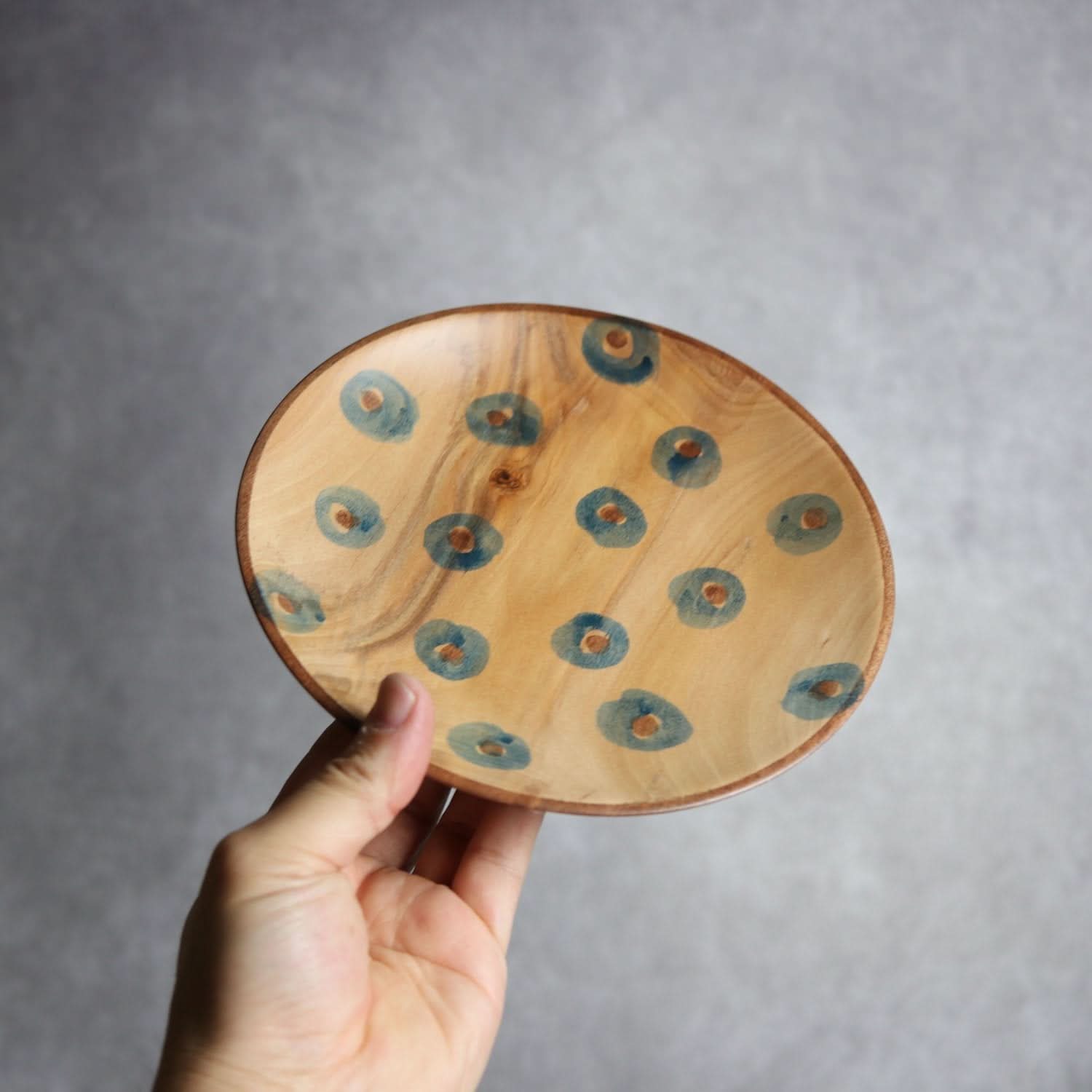 やむちんシリーズ3 Φ180 丸紋 平と米の製作所=平米㎡」 木工.