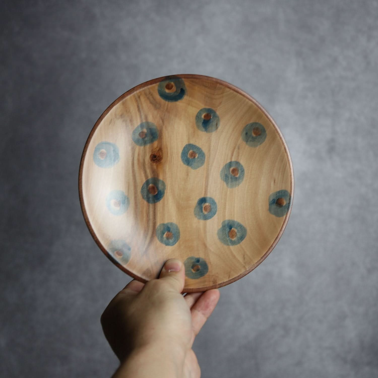 やむちんシリーズ3 Φ180 丸紋 平と米の製作所=平米㎡」 木工.