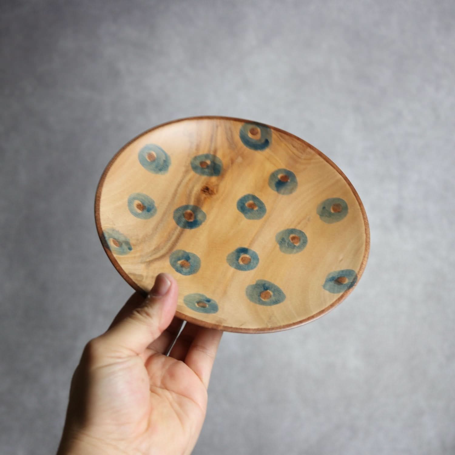 やむちんシリーズ3 Φ180 丸紋 平と米の製作所=平米㎡」 木工.