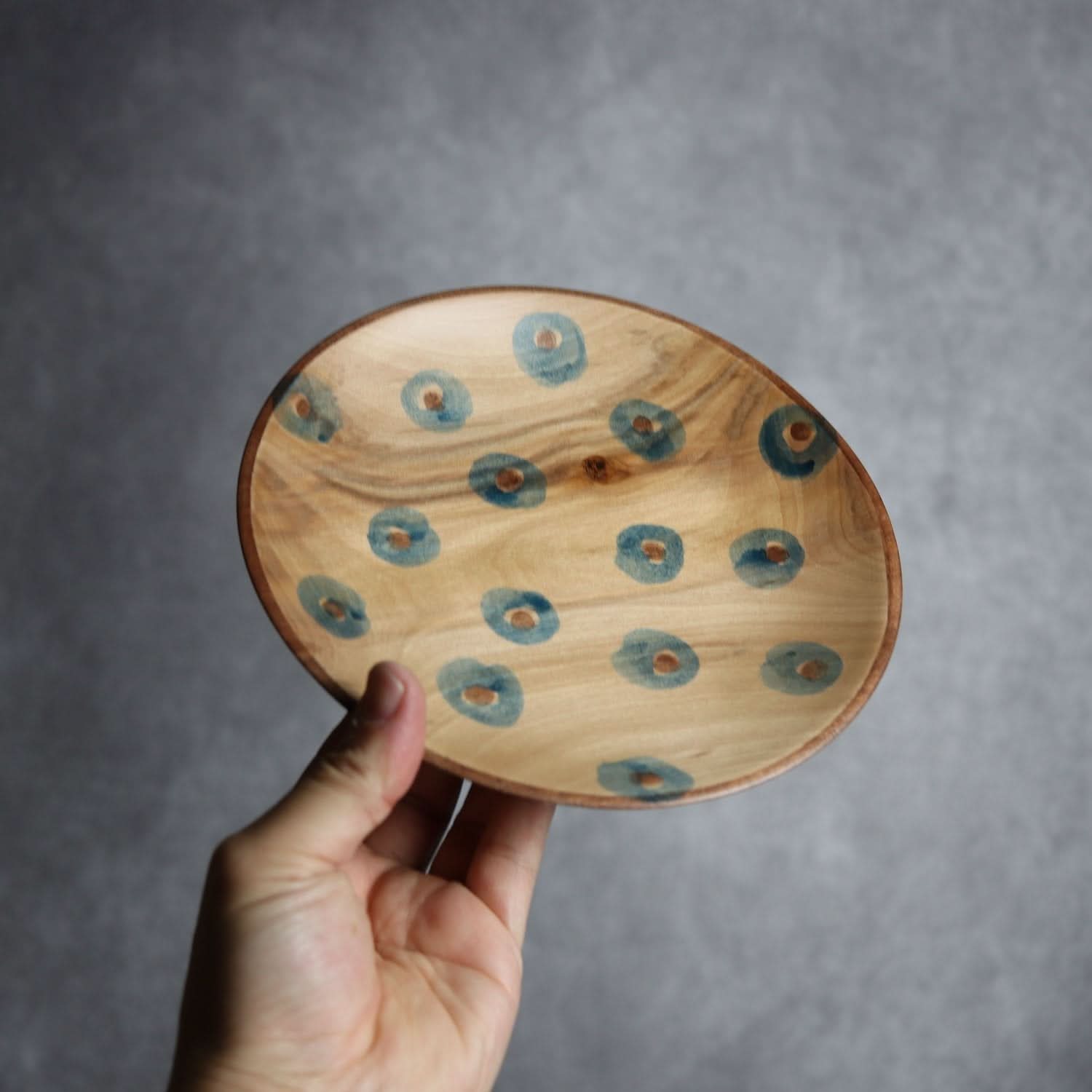 やむちんシリーズ3 Φ180 丸紋 平と米の製作所=平米㎡」 木工.