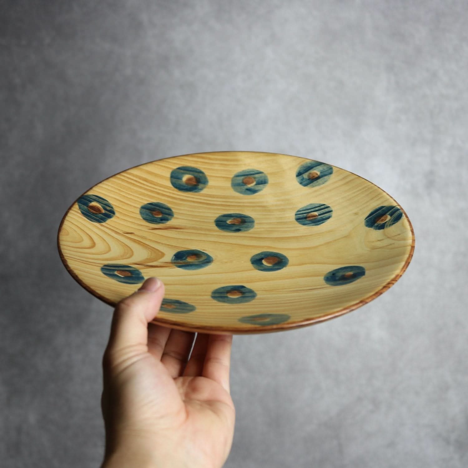 やむちんシリーズ1 Φ250 丸紋 平と米の製作所=平米㎡」 木工.