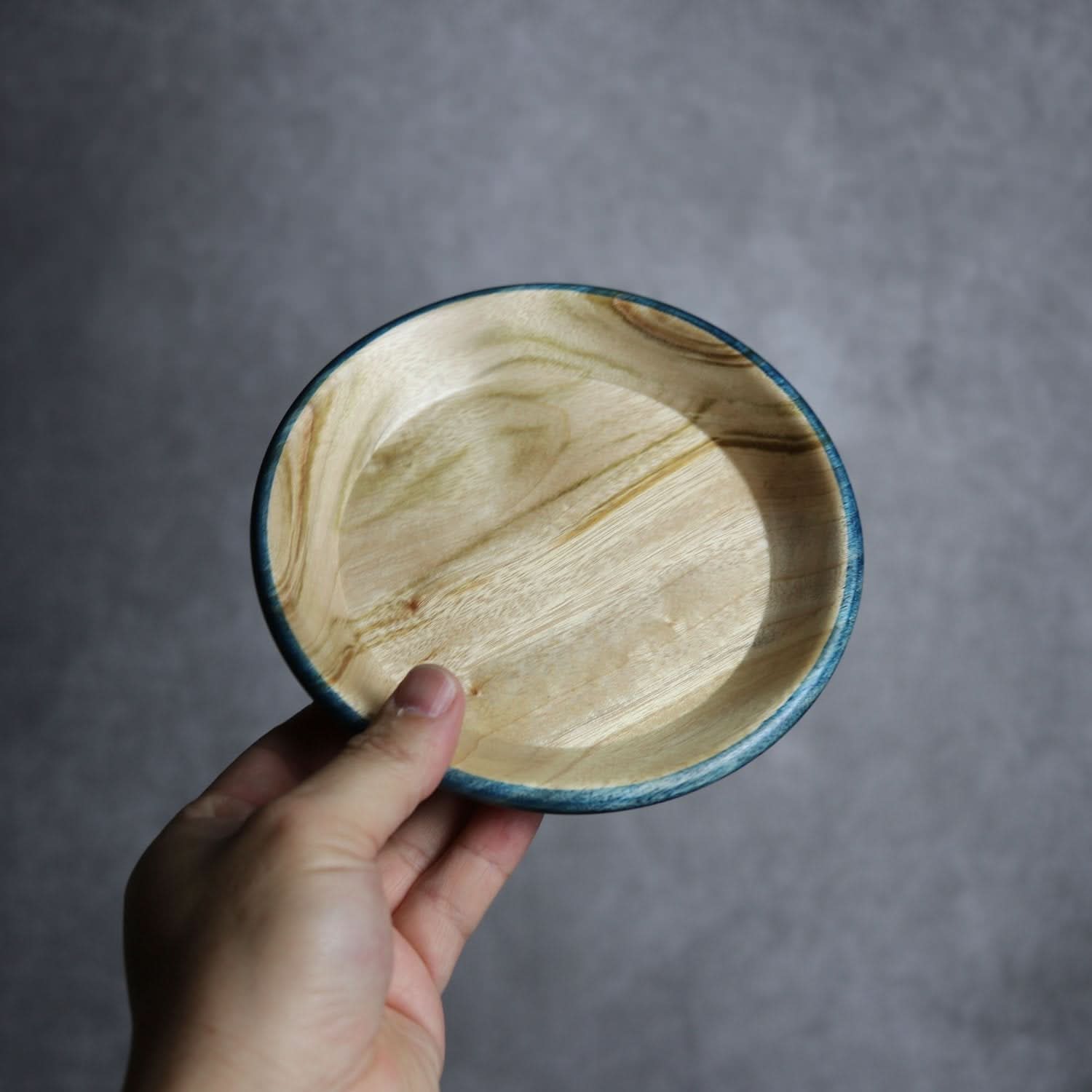 ロウホウシリーズ4 Φ150 ブルー 平と米の制作所=平米㎡」 木工.