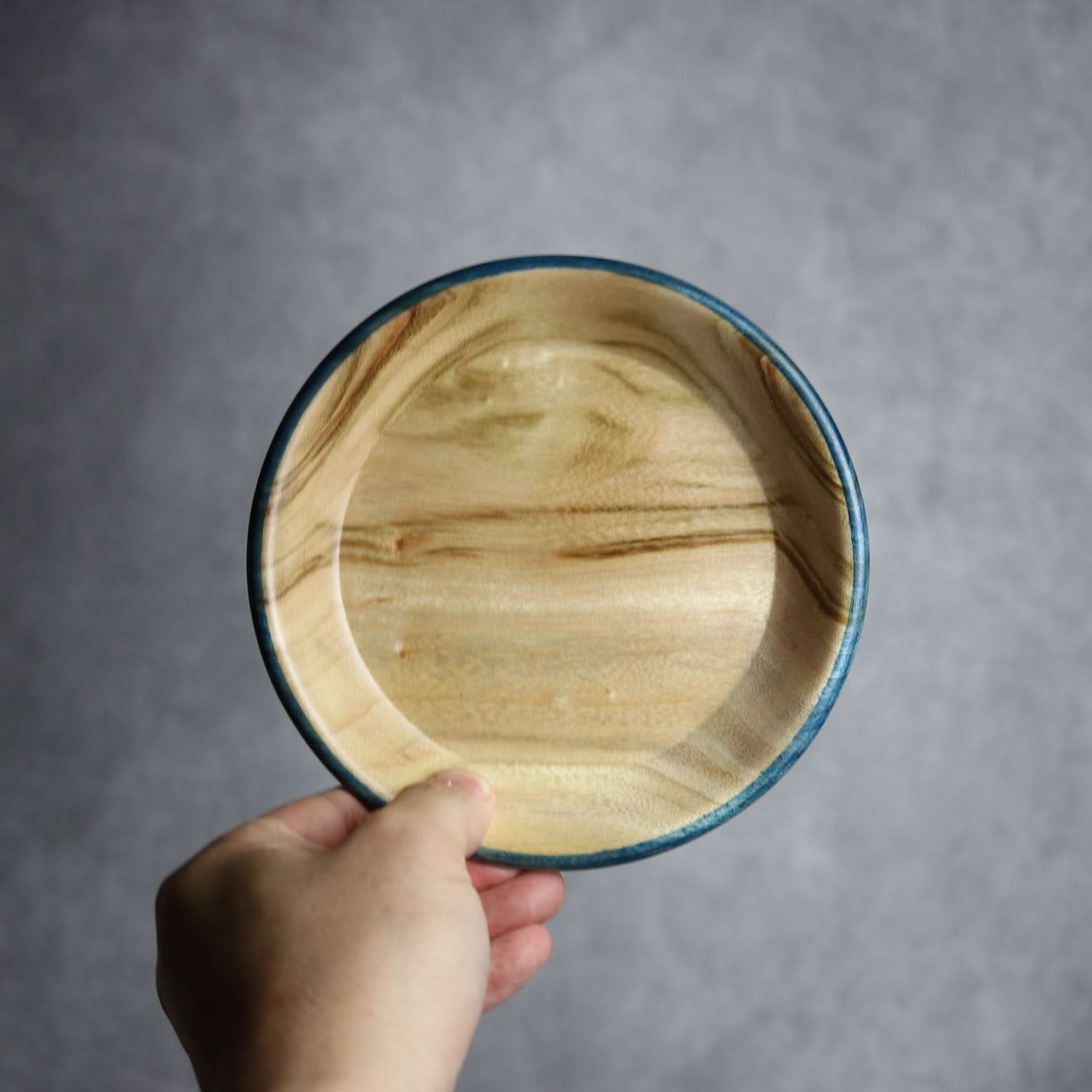 ロウホウシリーズ4 Φ150 ブルー 平と米の制作所=平米㎡」 木工.