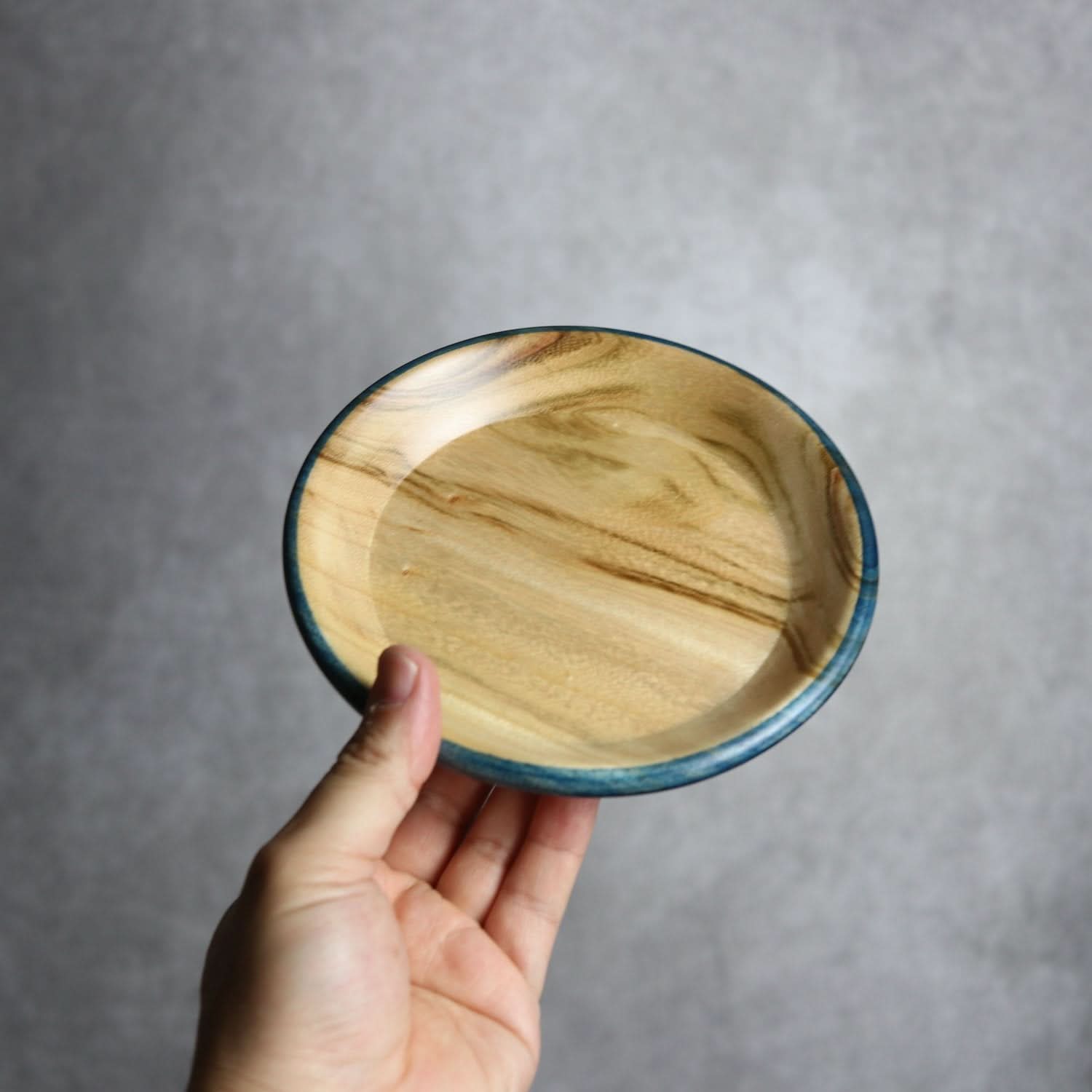 ロウホウシリーズ4 Φ150 ブルー 平と米の制作所=平米㎡」 木工.