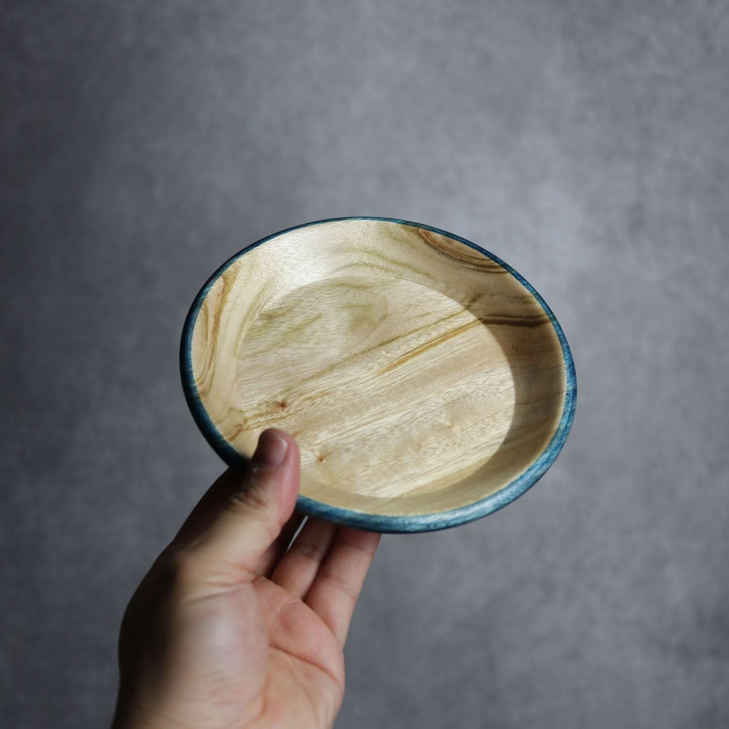 ロウホウシリーズ4 Φ150 ブルー 平と米の制作所=平米㎡」 木工.