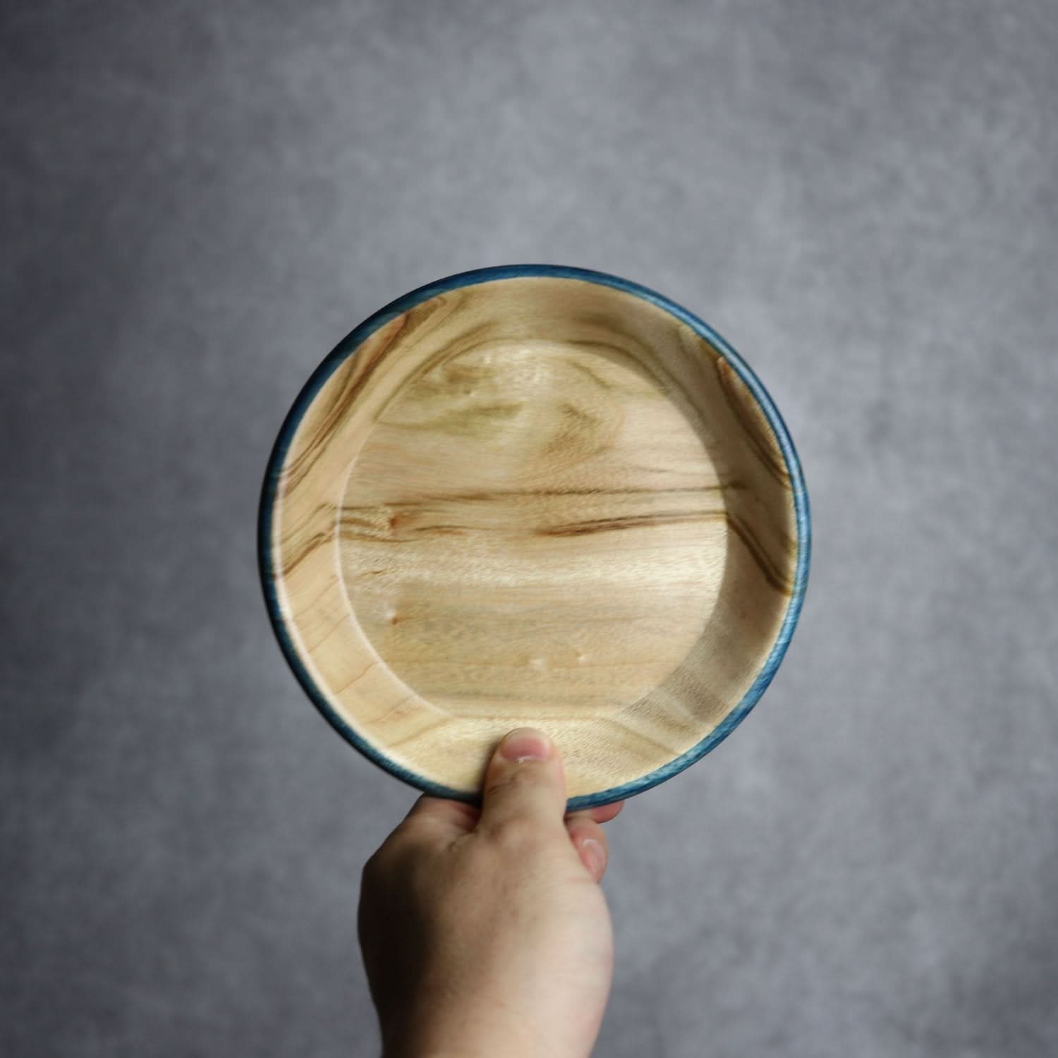 ロウホウシリーズ4 Φ150 ブルー 平と米の制作所=平米㎡」 木工.