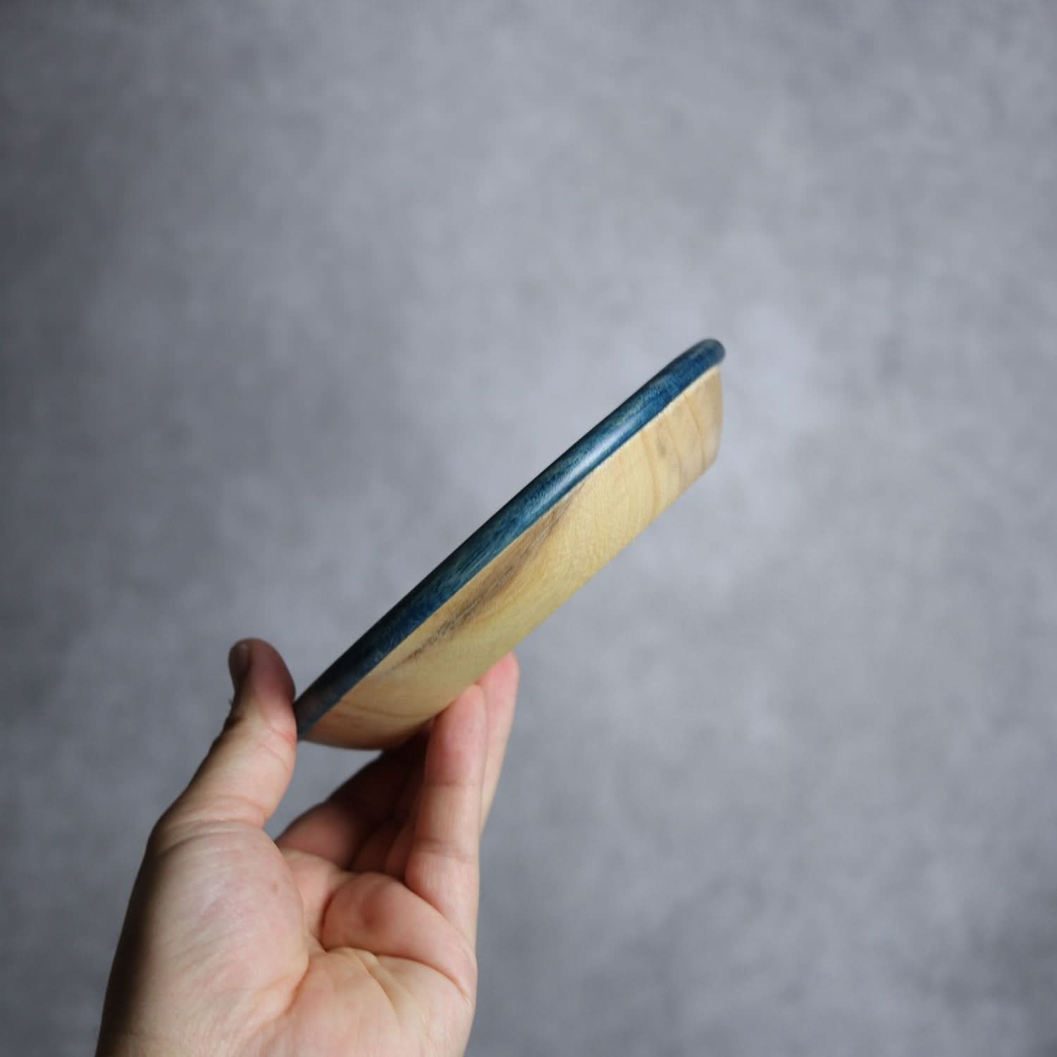 ロウホウシリーズ4 Φ150 ブルー 平と米の制作所=平米㎡」 木工.