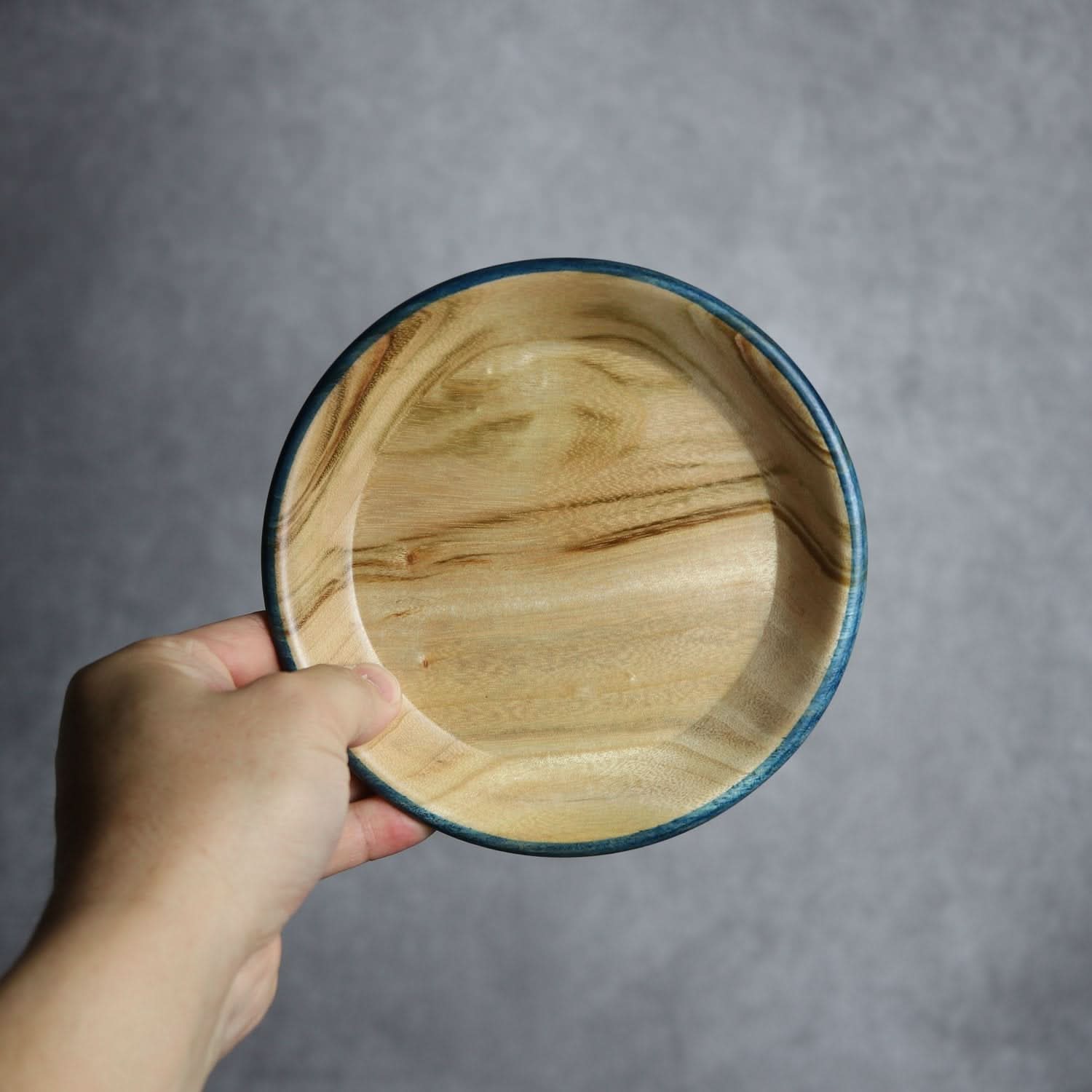 ロウホウシリーズ4 Φ150 ブルー 平と米の制作所=平米㎡」 木工.