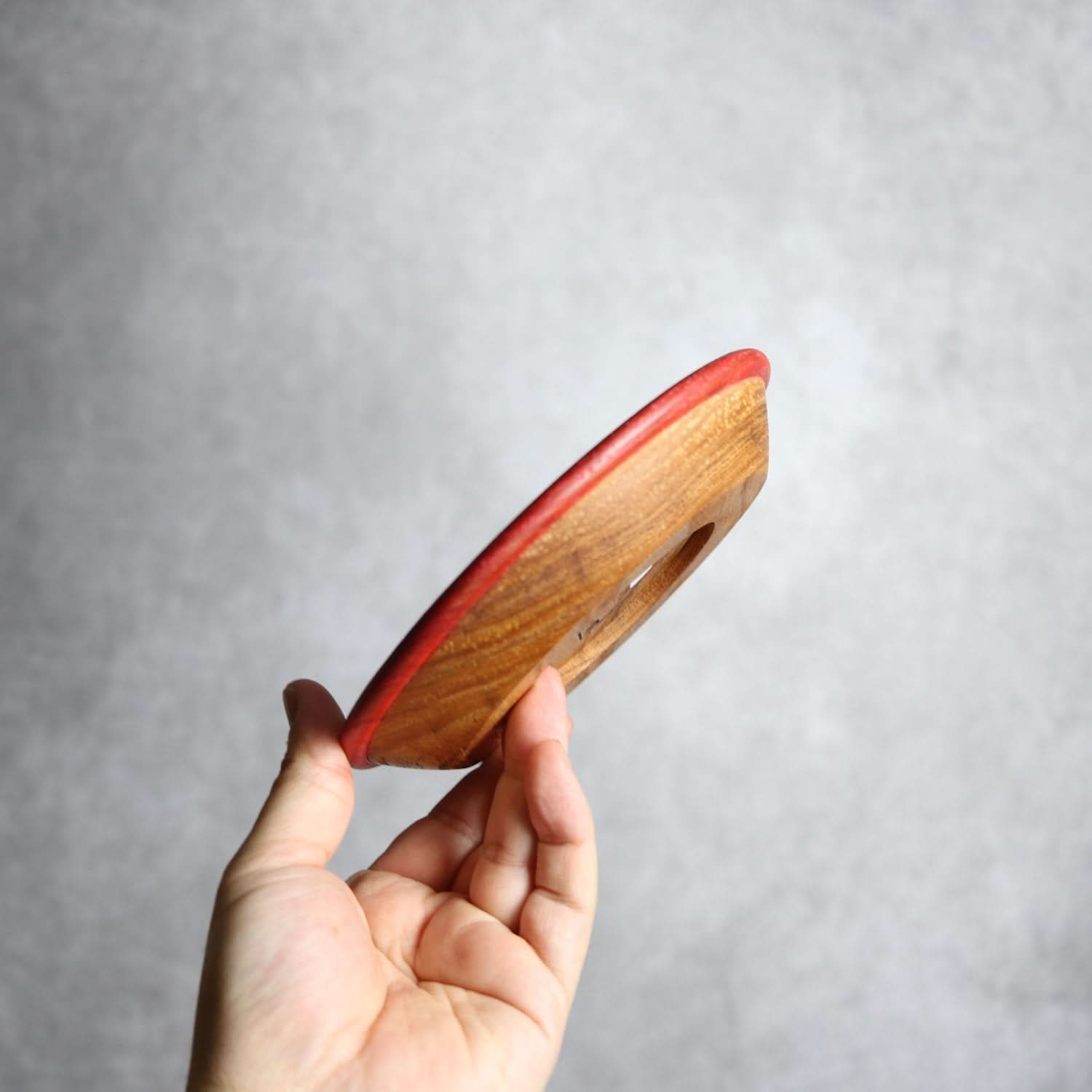 ロウホウシリーズ3 Φ150 レッド 平と米の製作所=平米㎡」 木工.