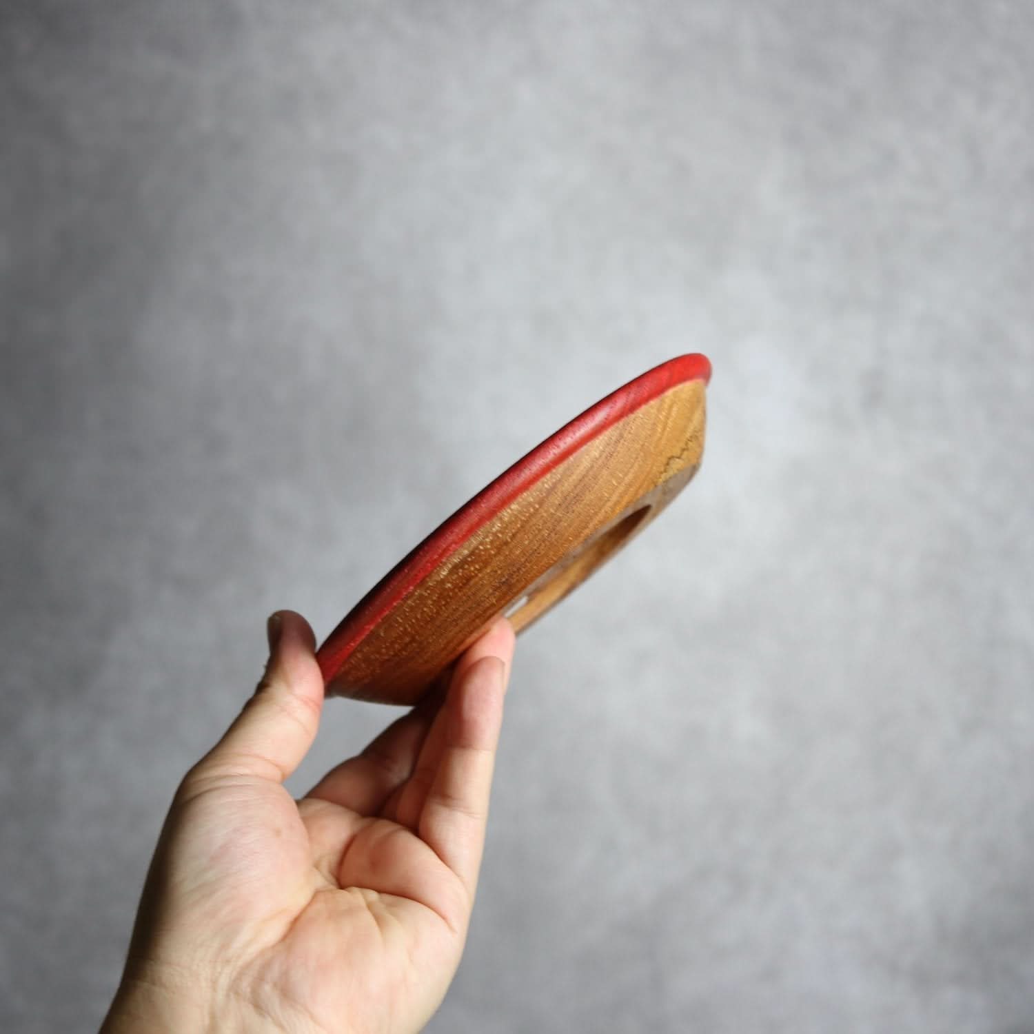 ロウホウシリーズ3 Φ150 レッド 平と米の製作所=平米㎡」 木工.