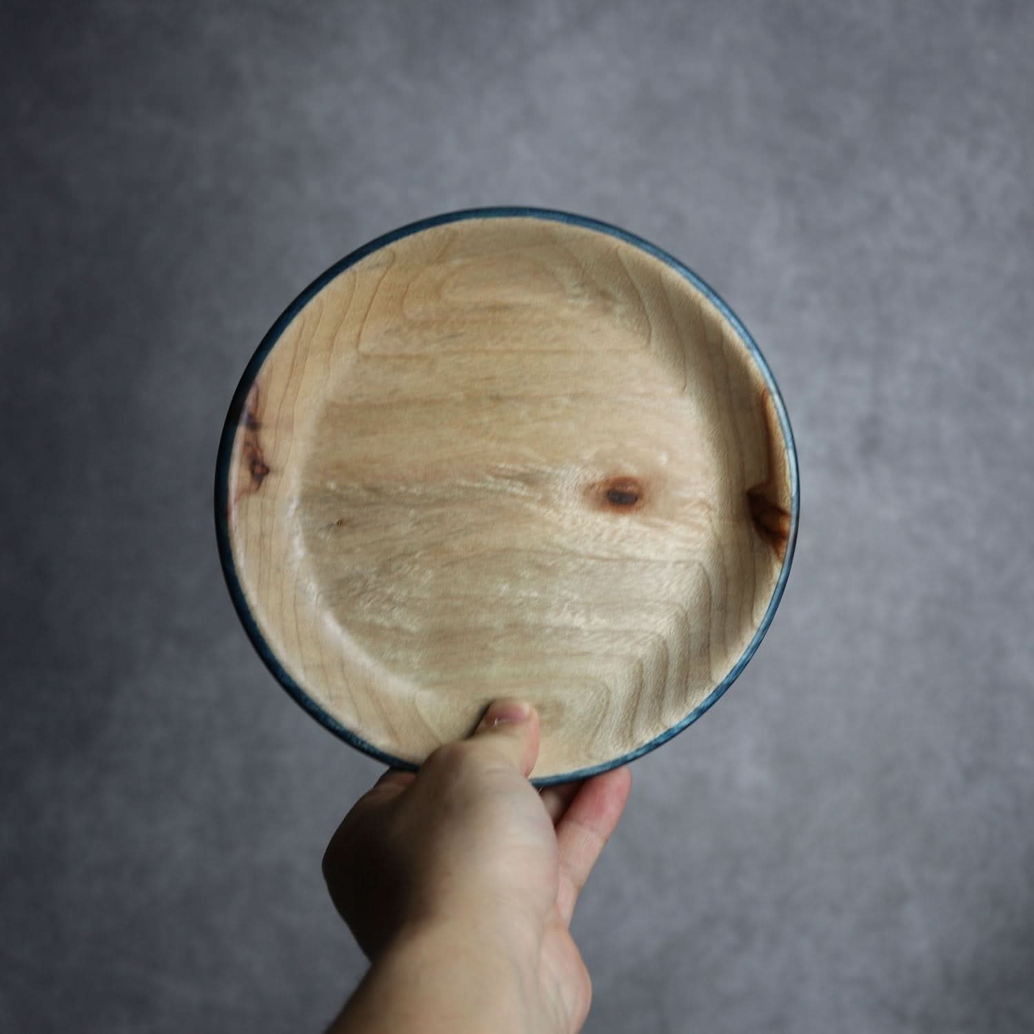 ロウホウシリーズ3 Φ180 ブルー 平と米の製作所=平米㎡」 木工.