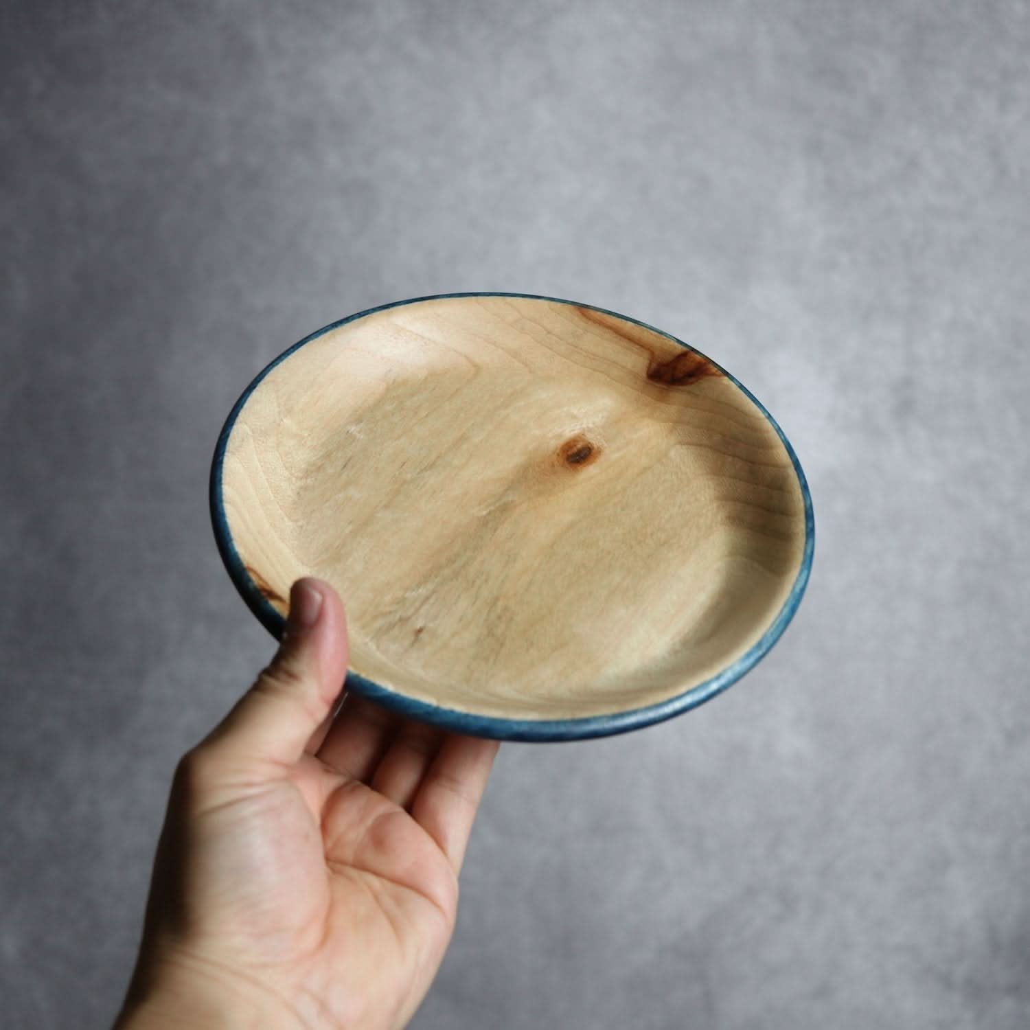 ロウホウシリーズ3 Φ180 ブルー 平と米の製作所=平米㎡」 木工.