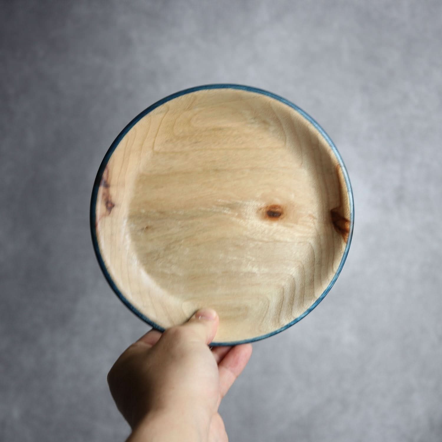 ロウホウシリーズ3 Φ180 ブルー 平と米の製作所=平米㎡」 木工.