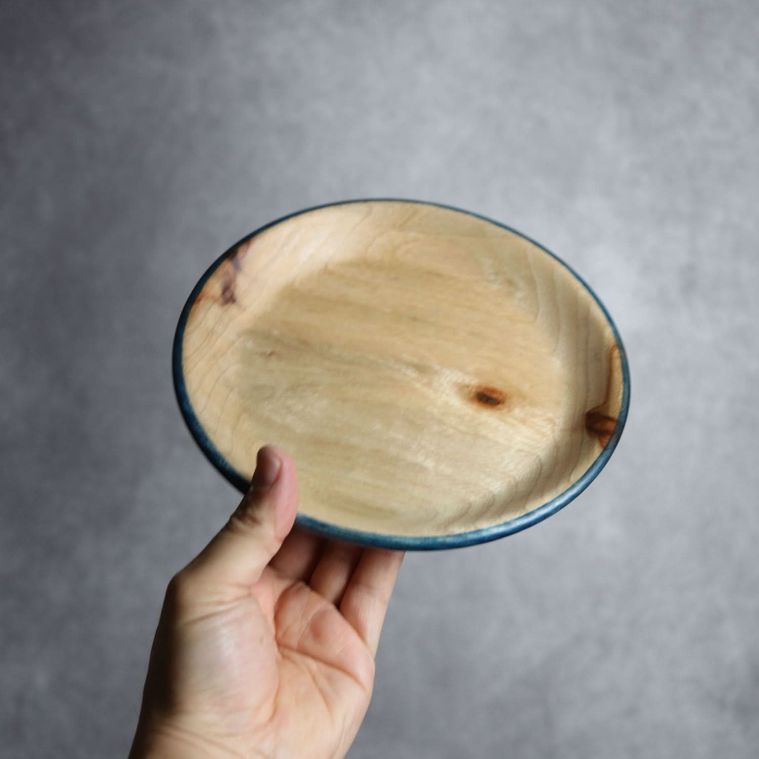 ロウホウシリーズ3 Φ180 ブルー 平と米の製作所=平米㎡」 木工.